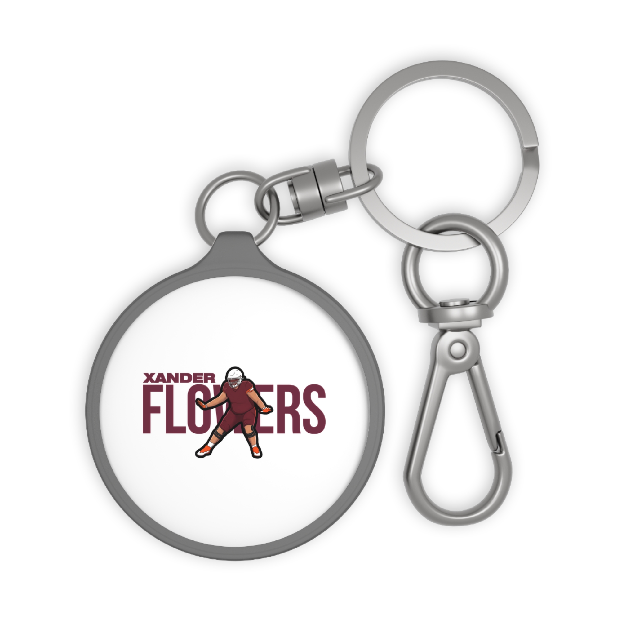 Keychain — character_player_name in Grey