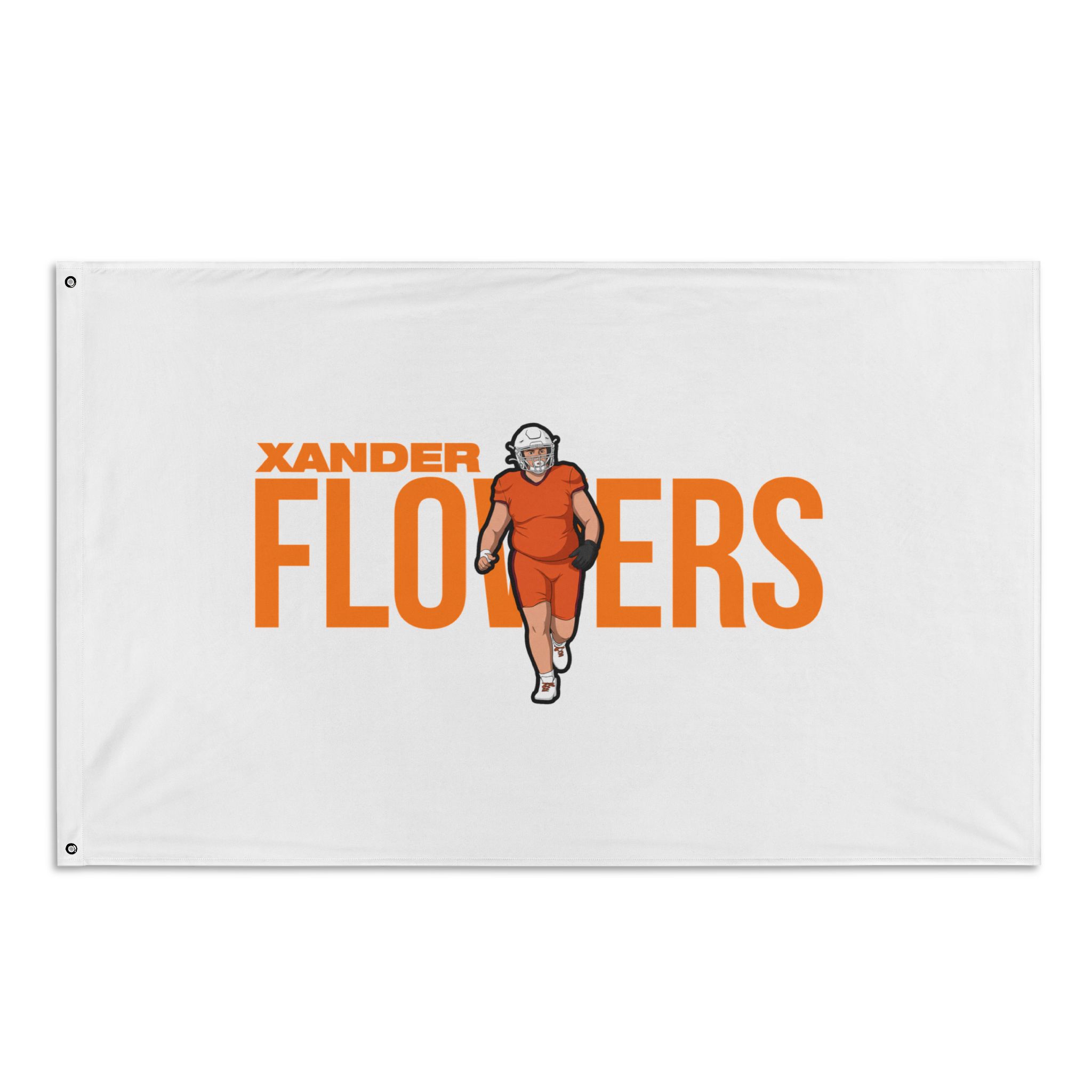 Flag (35 × 56 in) — character_player_name in Classic