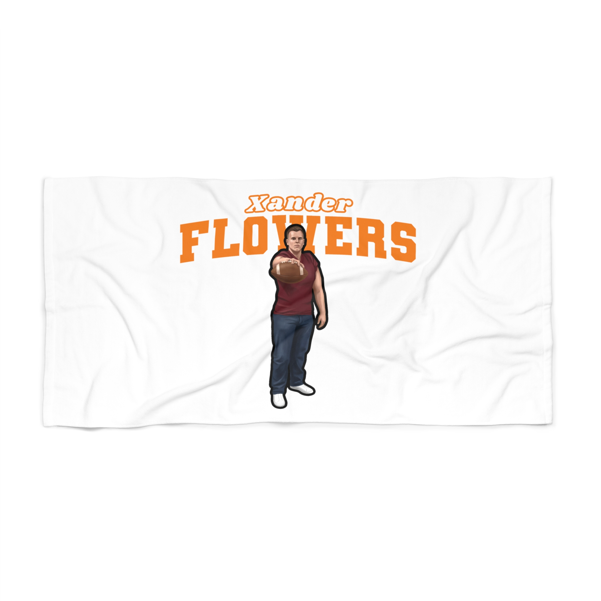 Beach Towel — character_name_arch in Classic