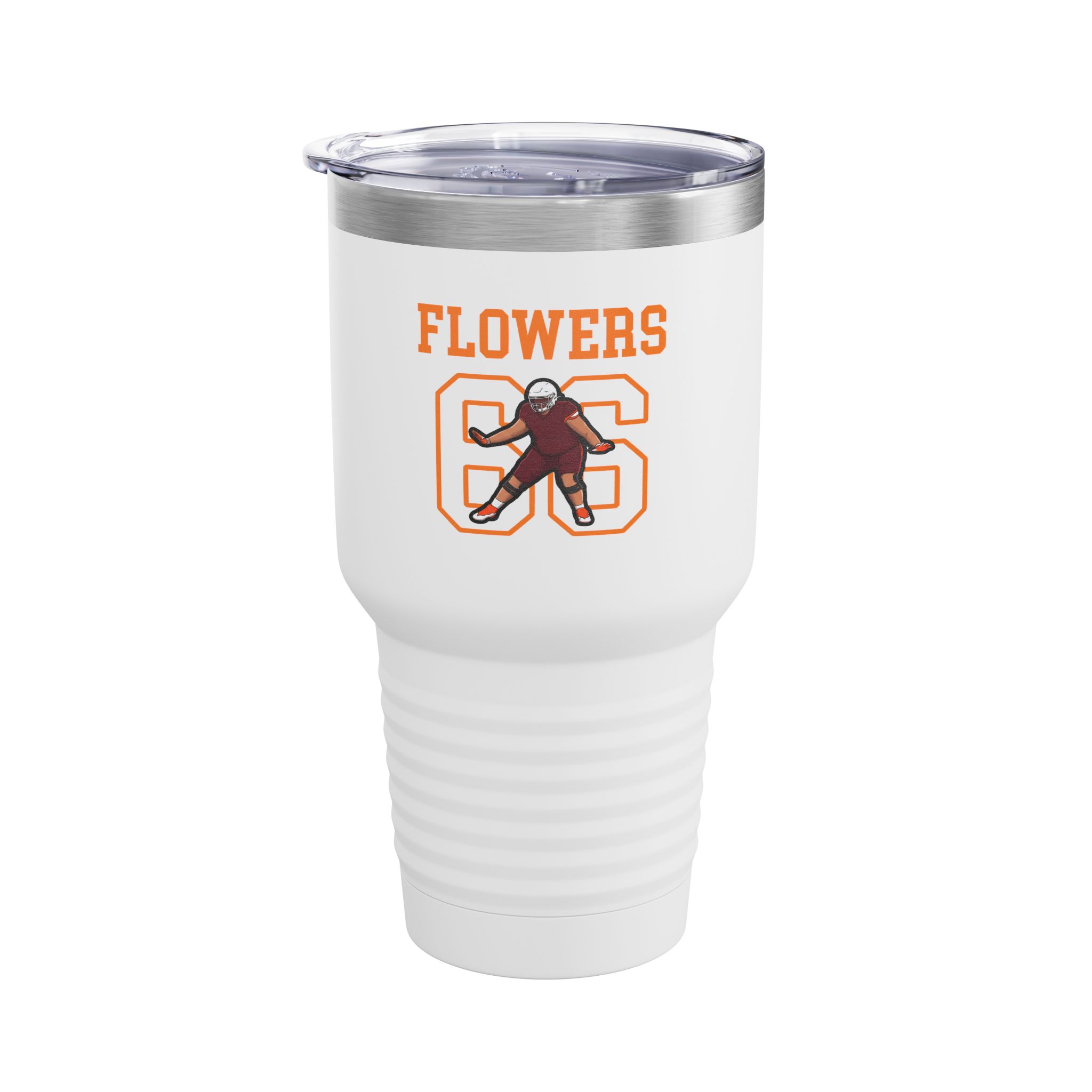 30oz Tumbler — character_shirsey in White