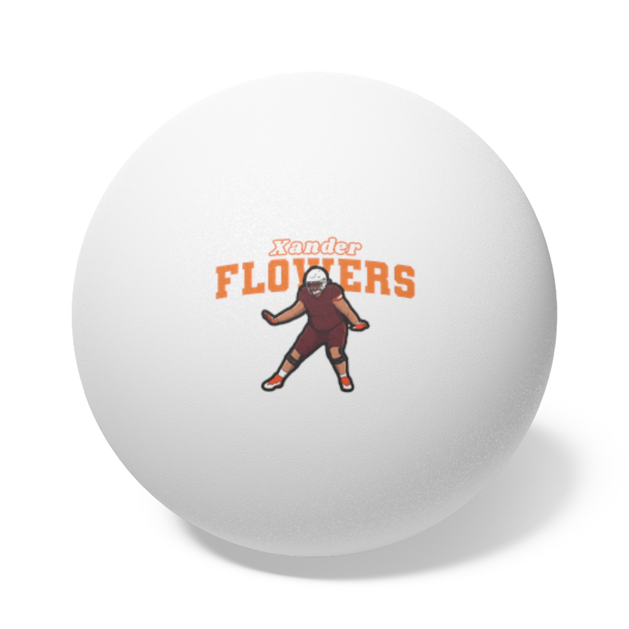Ping Pong Balls, 6 pcs — character_name_arch in White