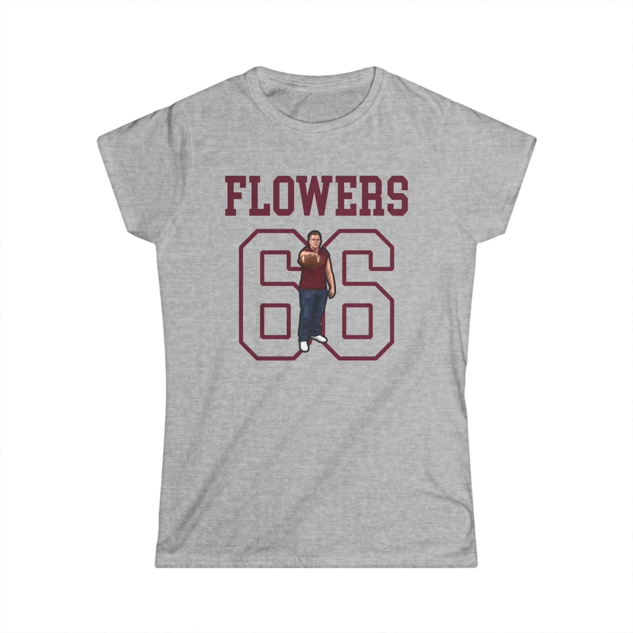 Women's Softstyle Tee — character_shirsey in Grey