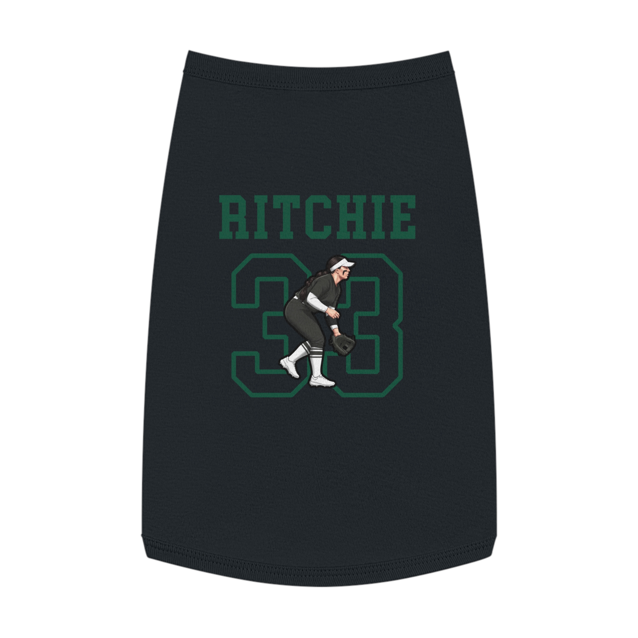 Pet Tank Top — character_shirsey in Black