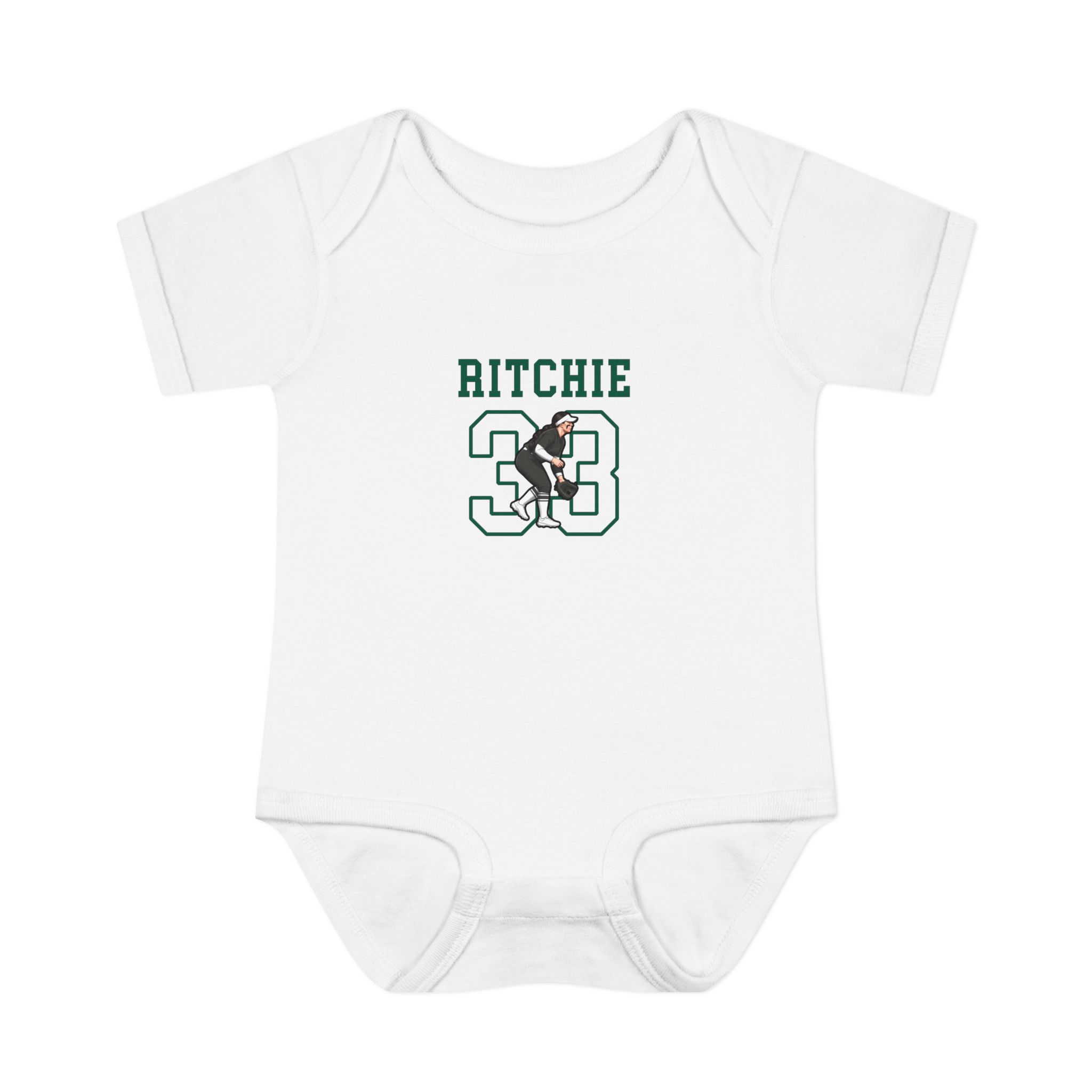 Baby Onesie — character_shirsey in White