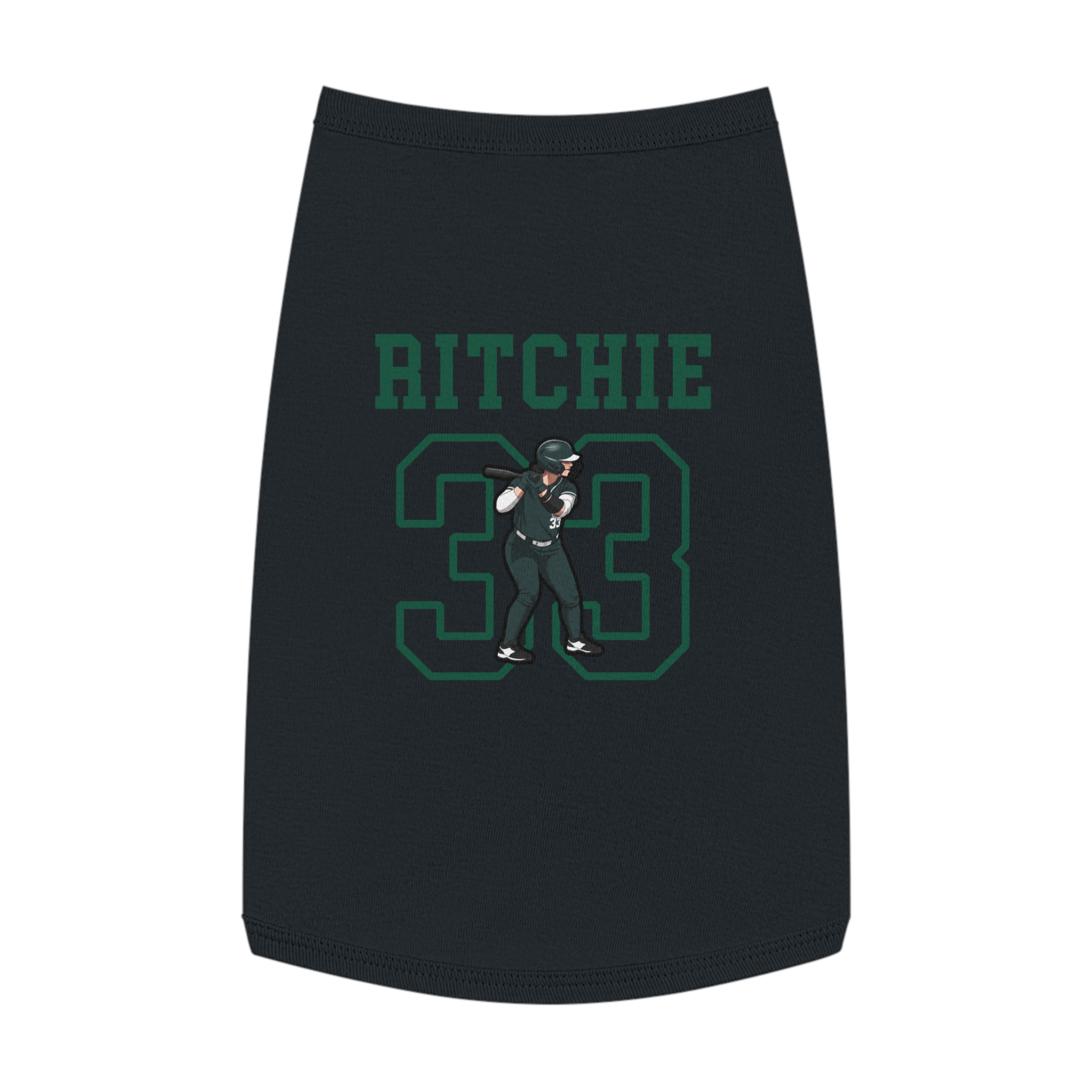 Pet Tank Top — character_shirsey in Black