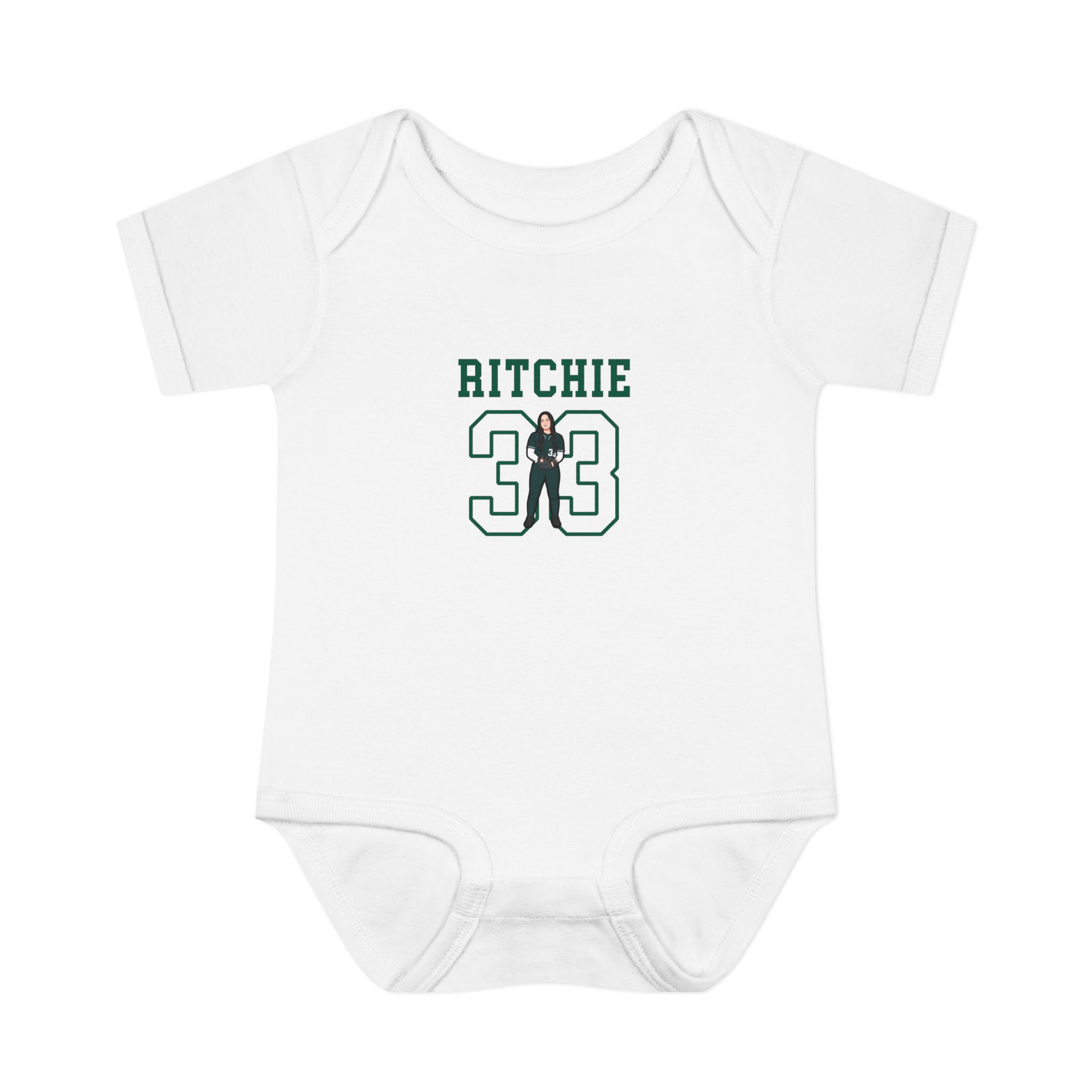 Baby Onesie — character_shirsey in White