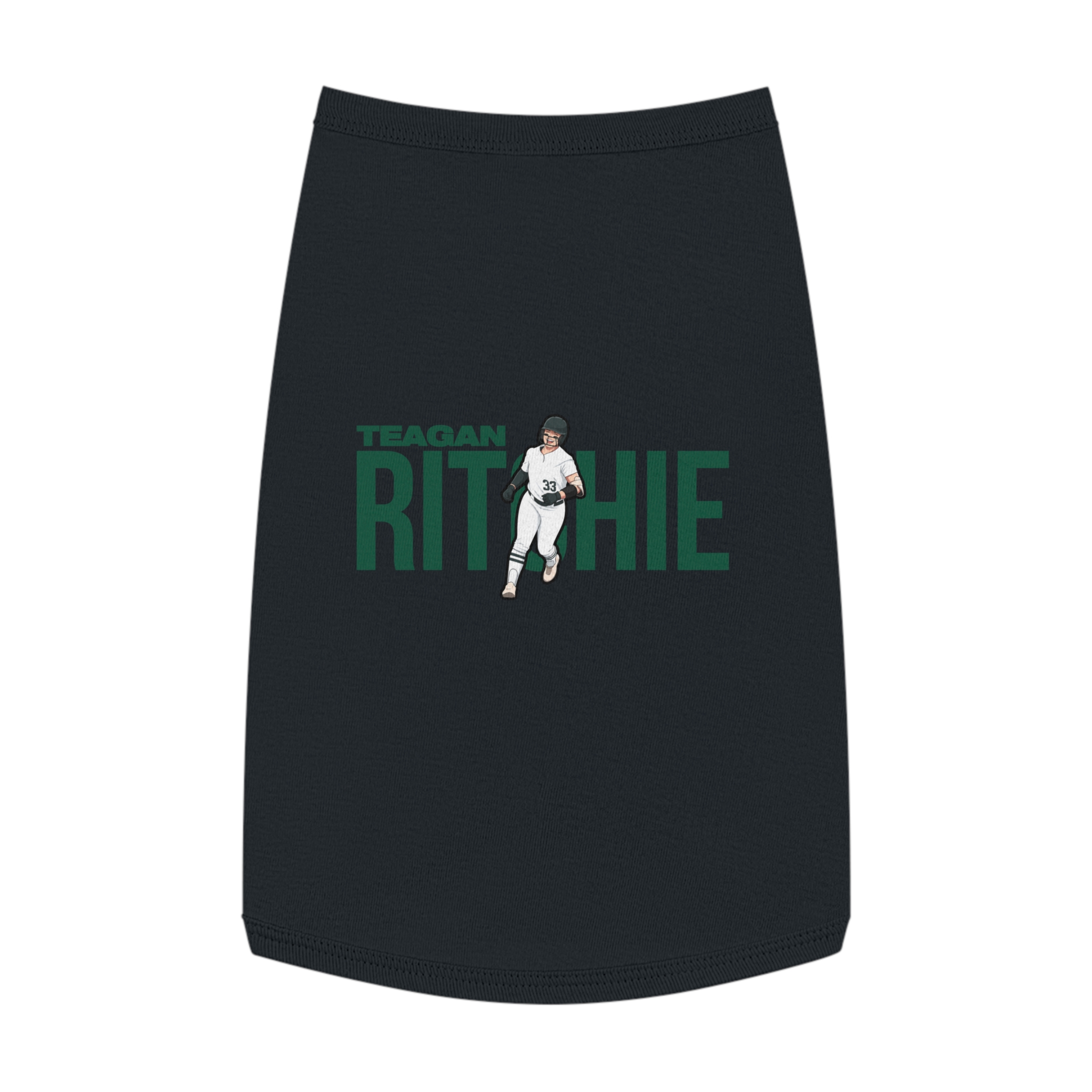Pet Tank Top — character_player_name in White