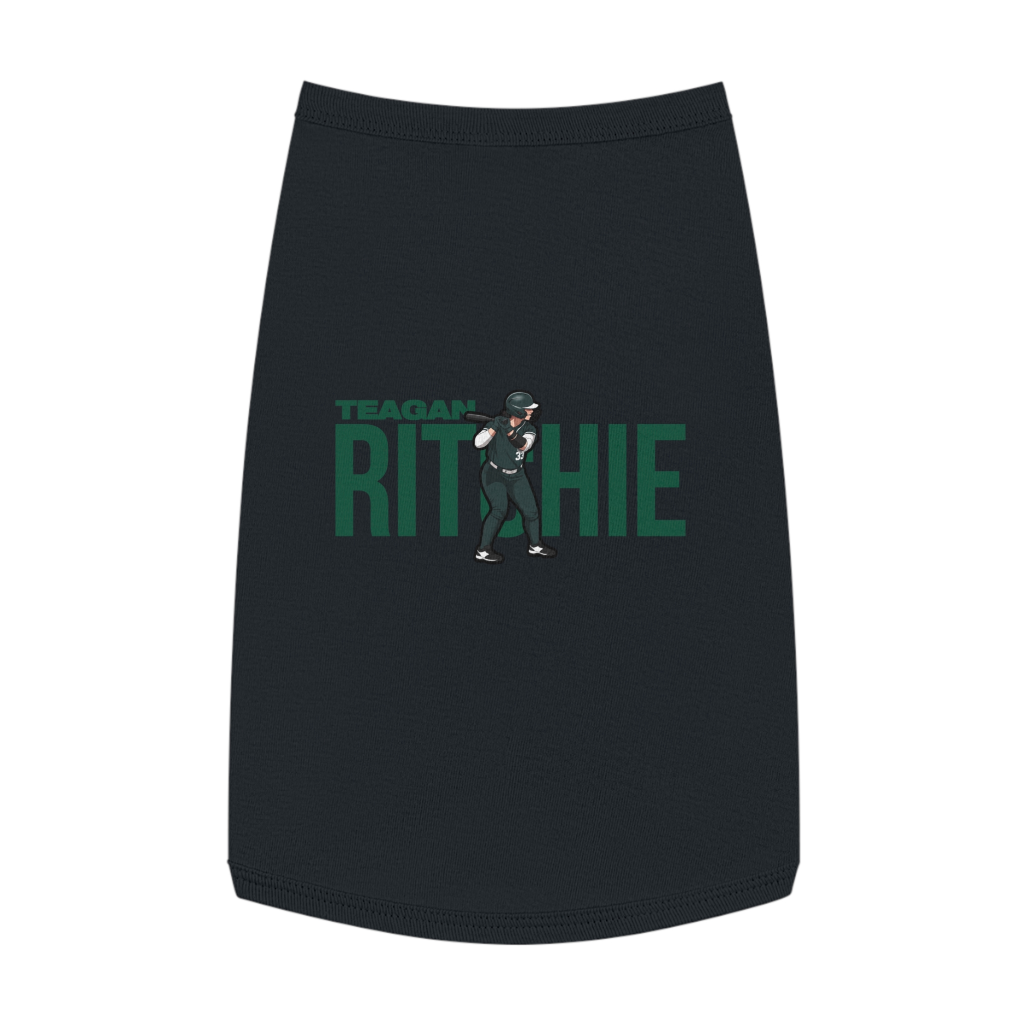 Pet Tank Top — character_player_name in White