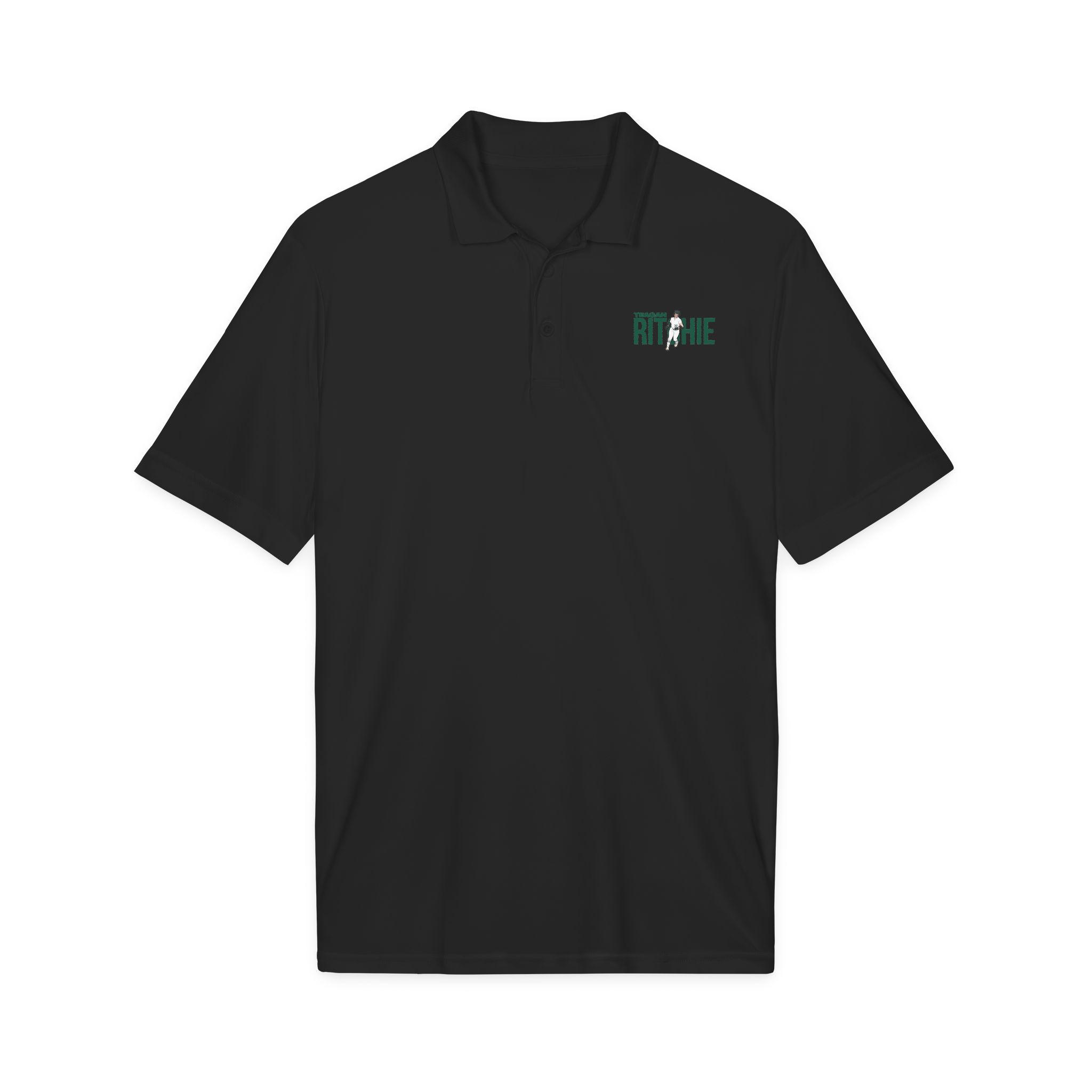 Performance Polo — character_player_name in Black