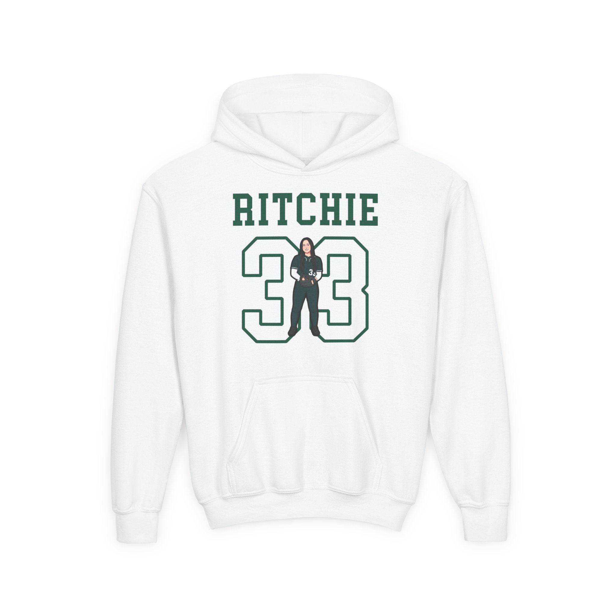 Youth Hoodie — character_shirsey in White