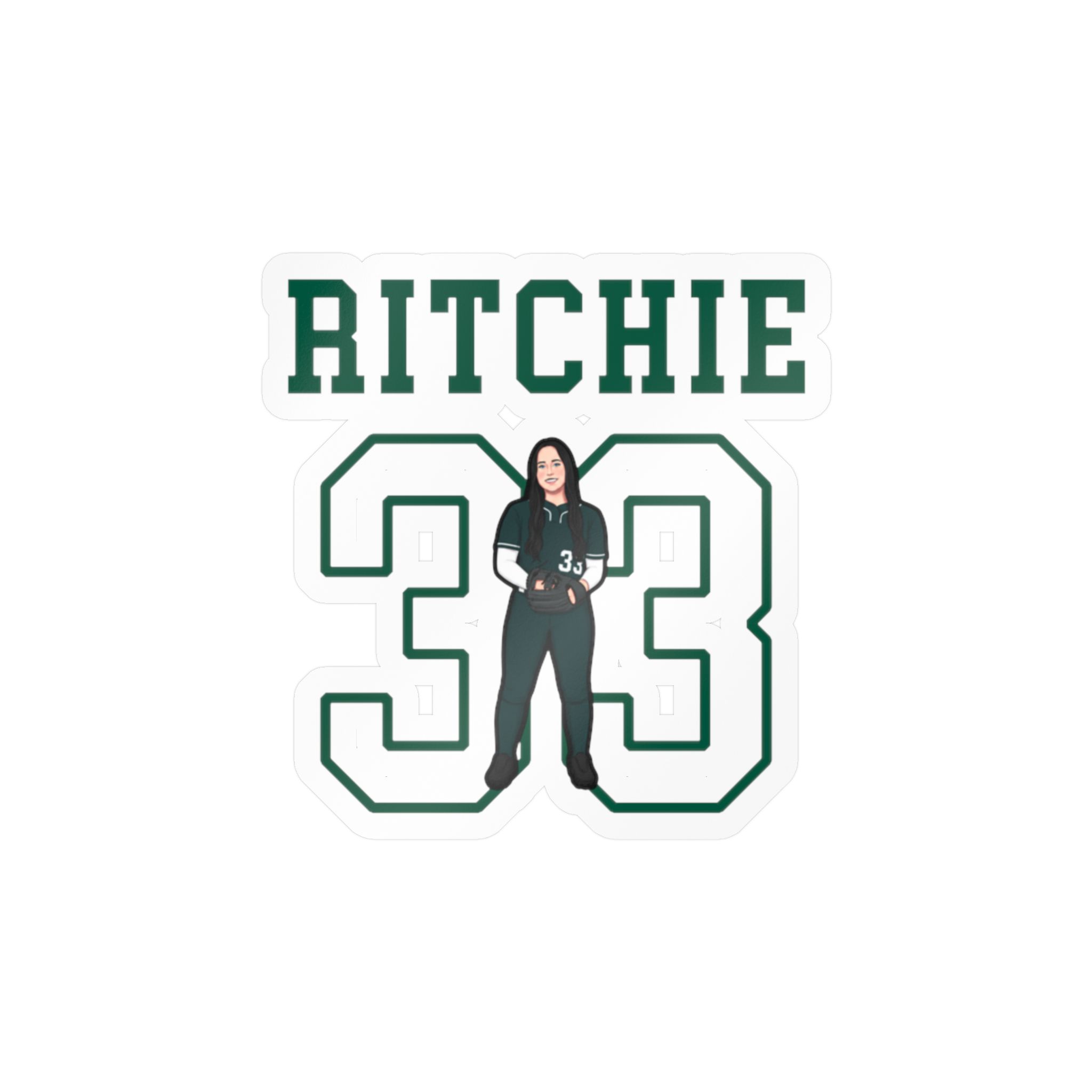 Vinyl Sticker — character_shirsey in Classic