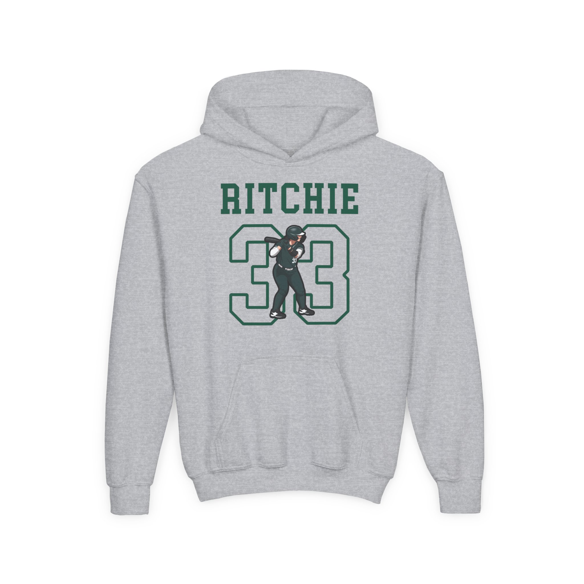 Youth Hoodie — character_shirsey in Grey