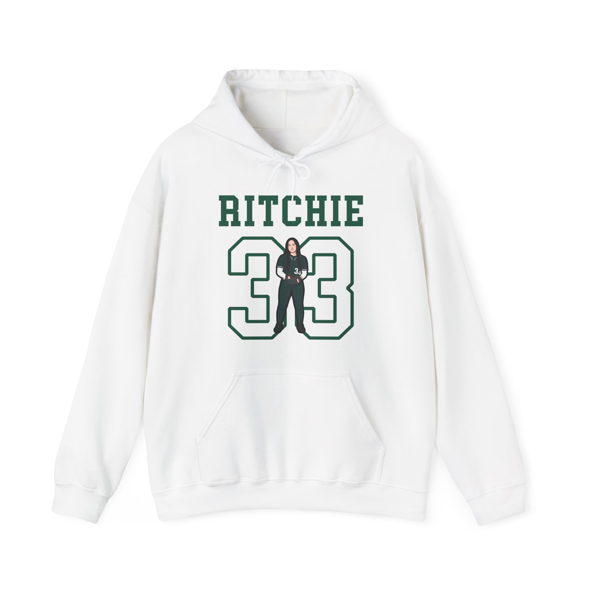 Hoodie — character_shirsey in White