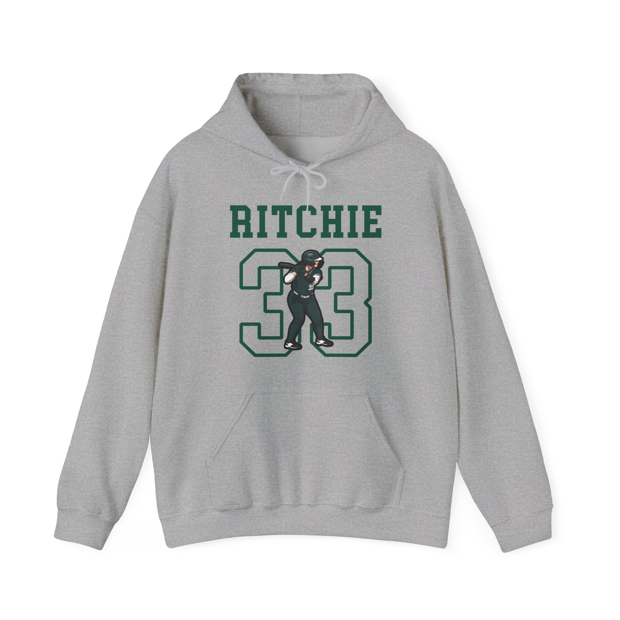 Hoodie — character_shirsey in Grey