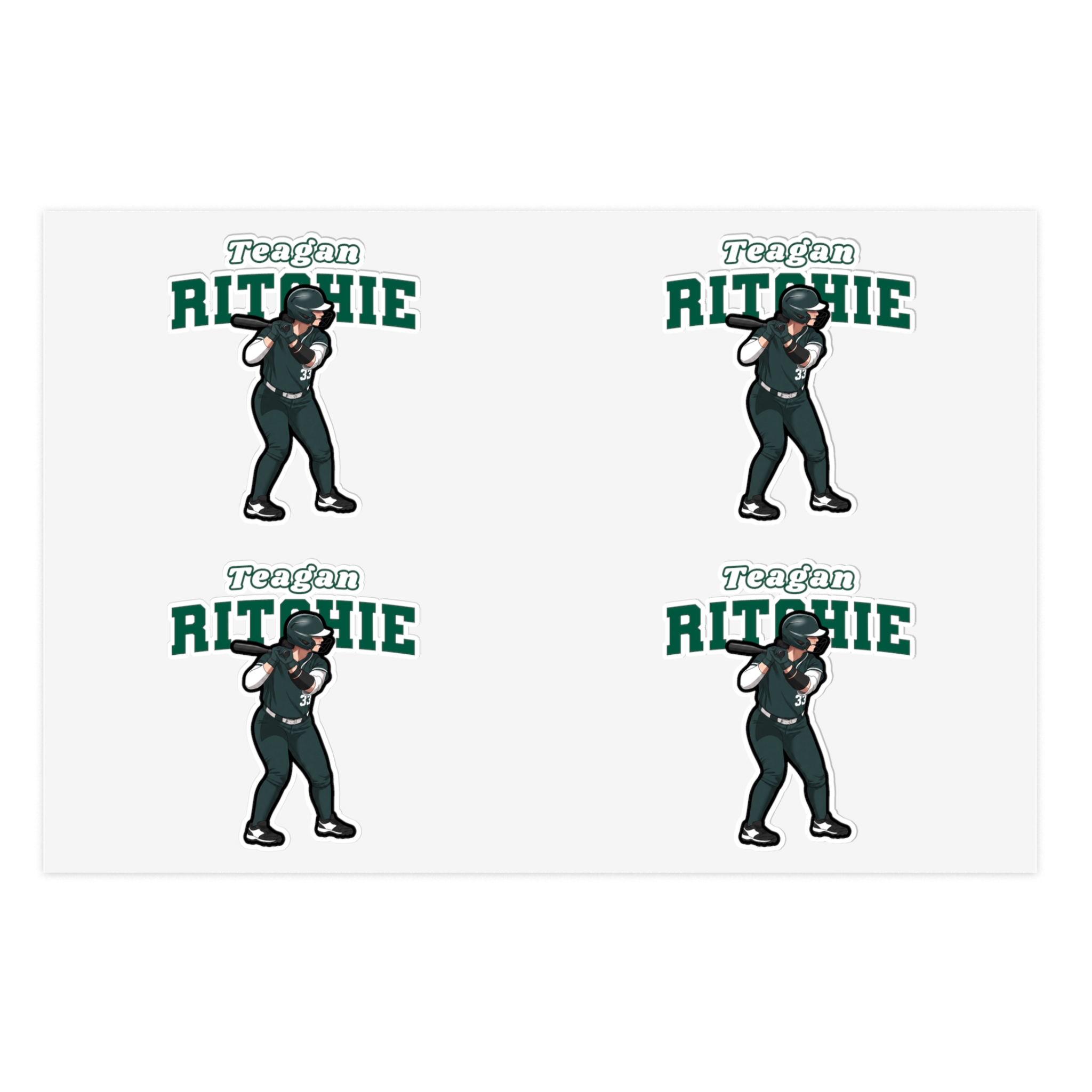 Sticker Sheet — character_name_arch in Classic