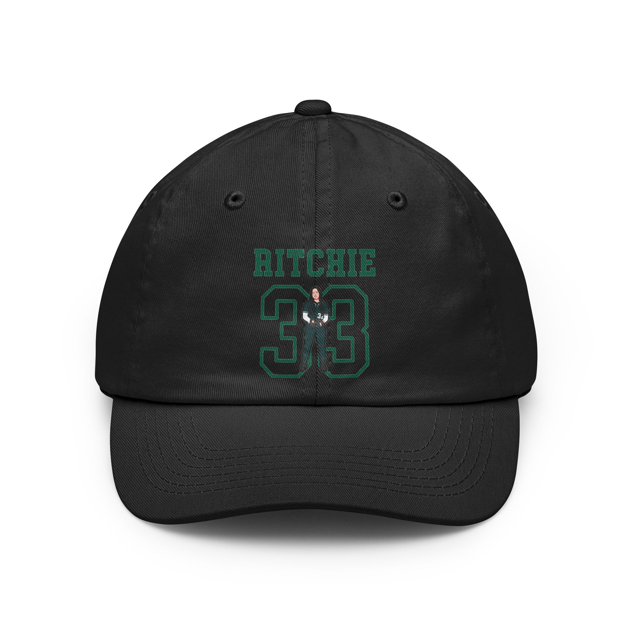 Dad Hat — character_shirsey in Black