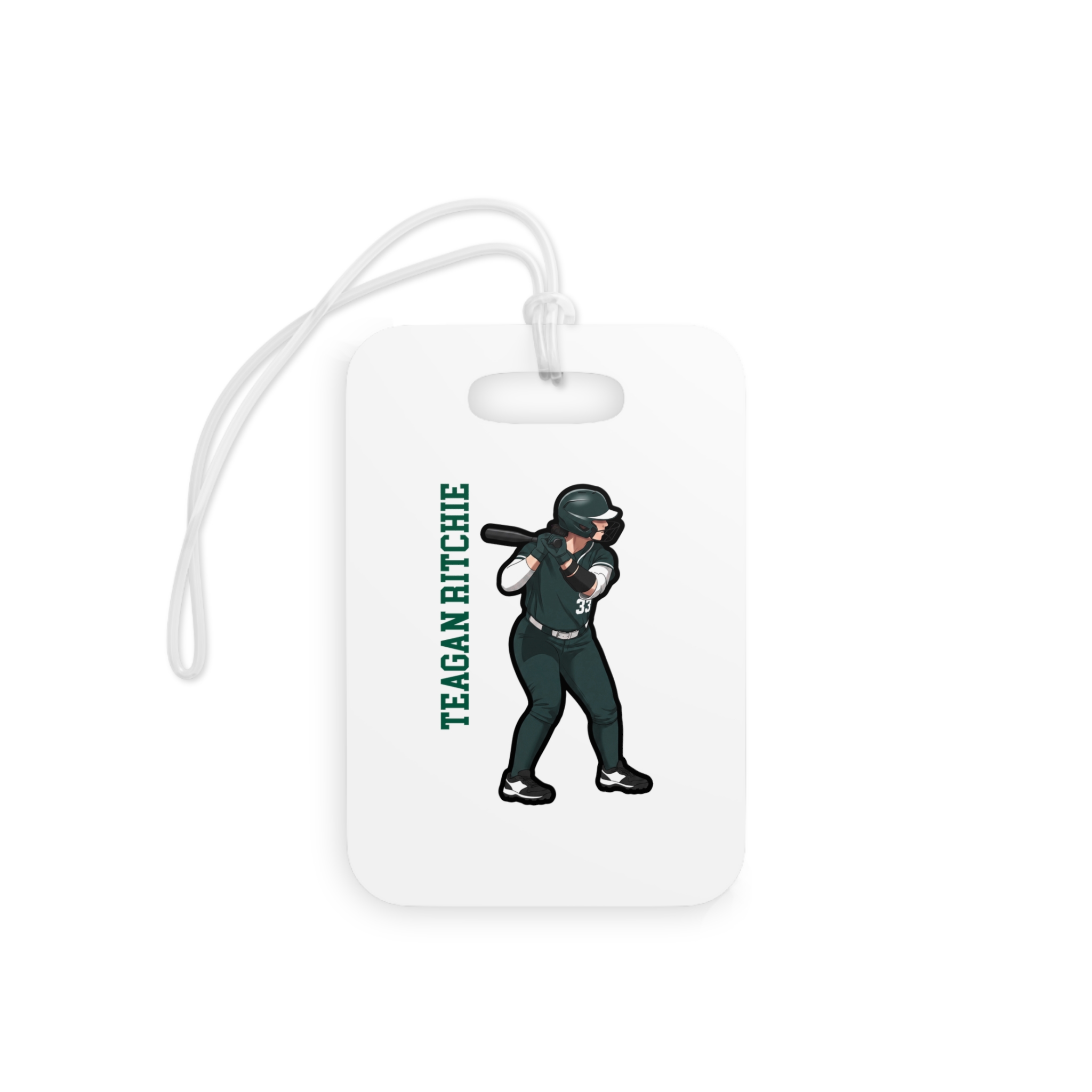 Glossy Luggage Tag