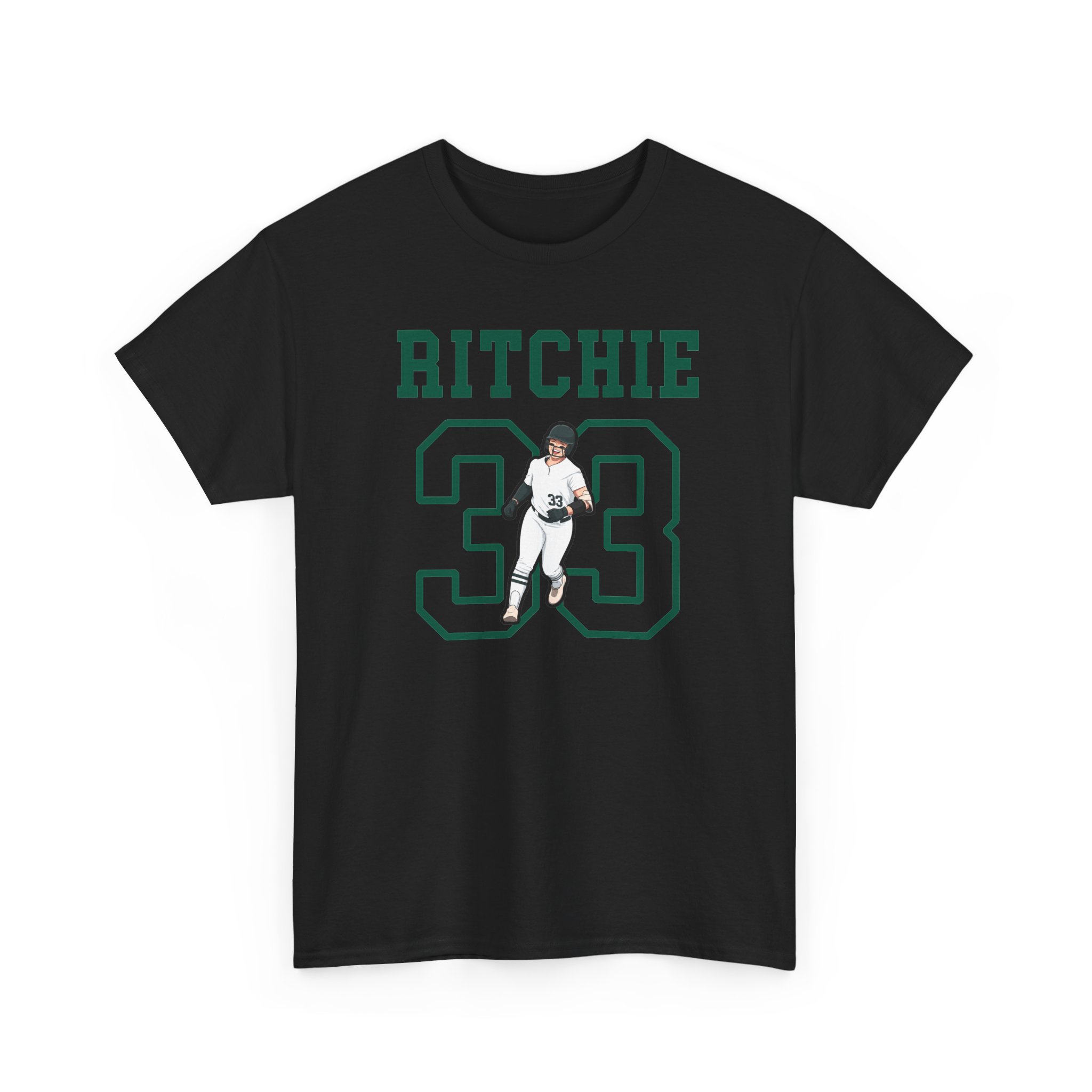 Tee — character_shirsey in Black