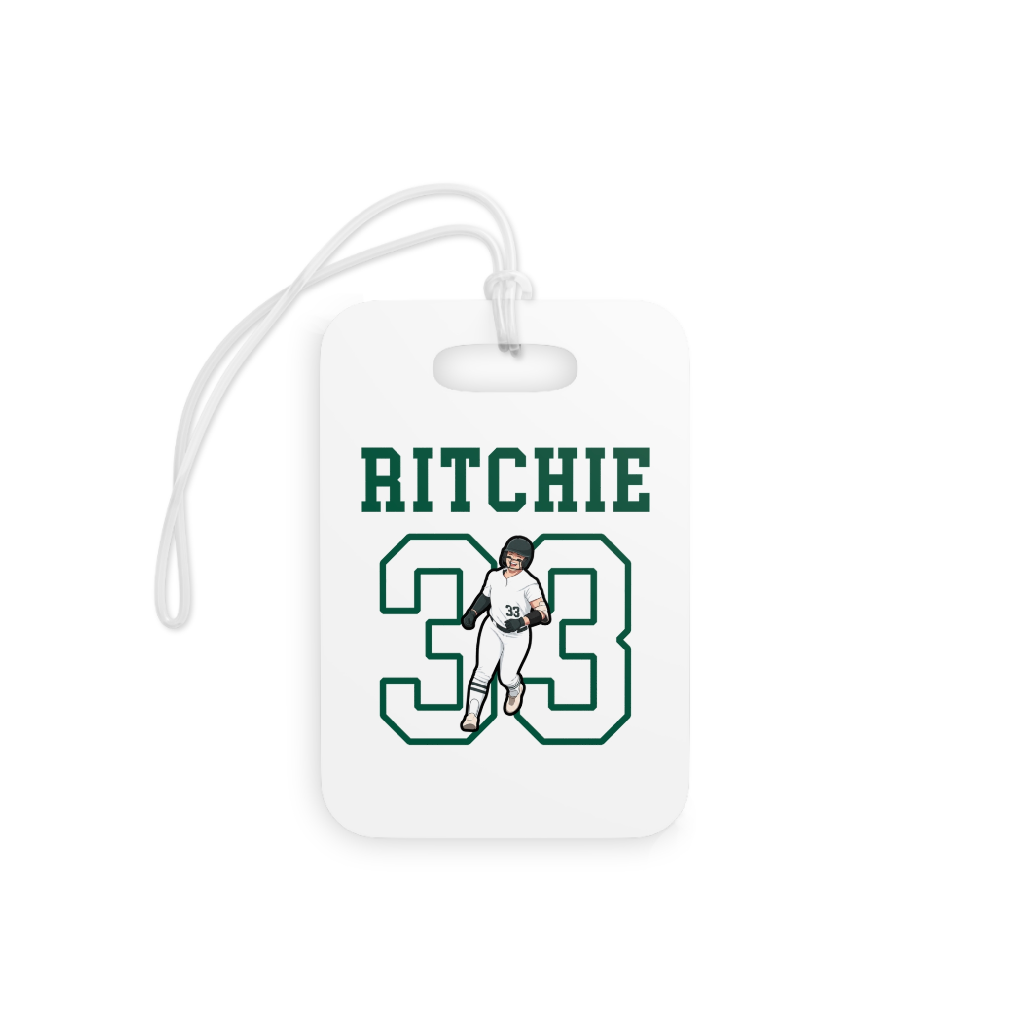 Glossy Luggage Tag — character_shirsey in Classic