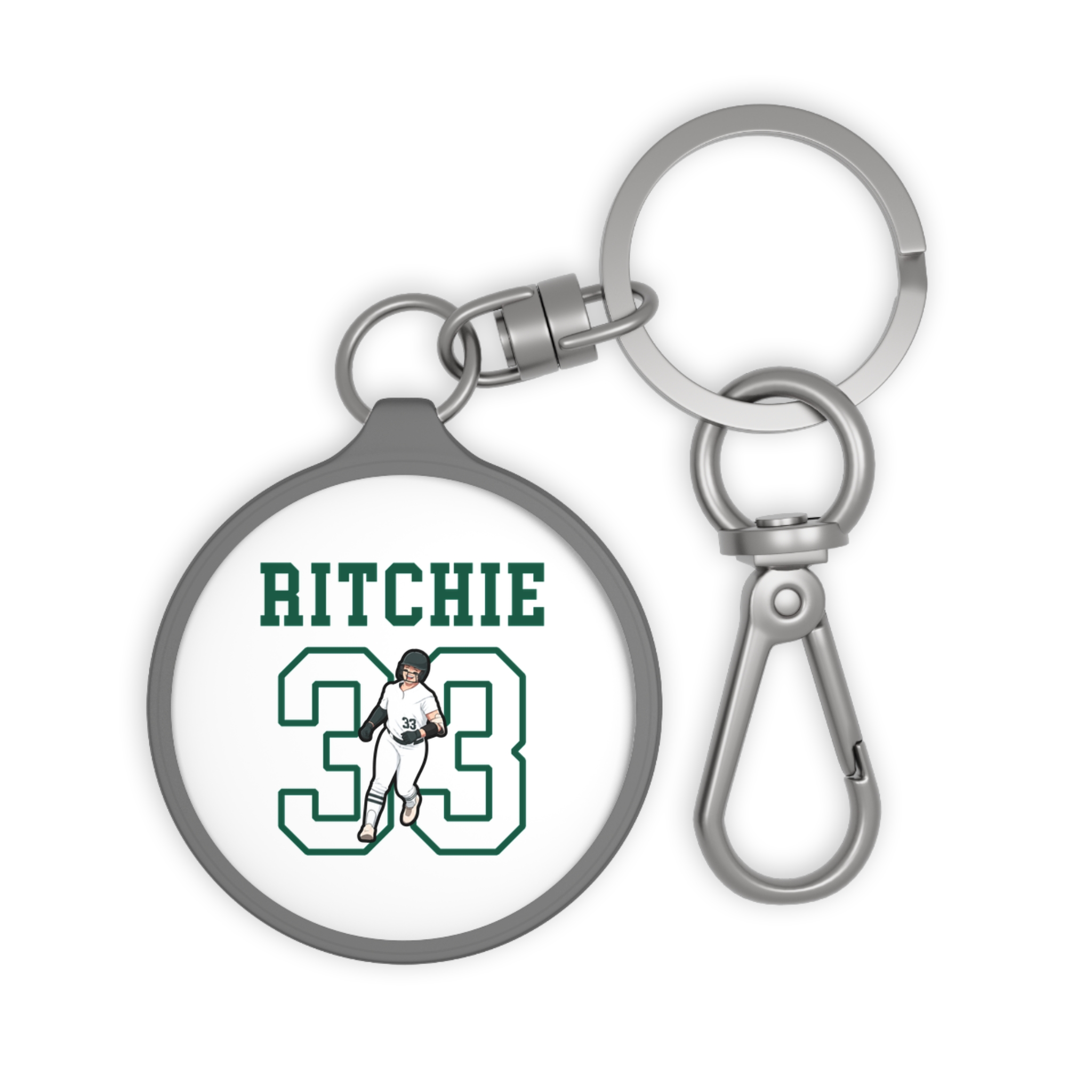 Keychain — character_shirsey in Grey