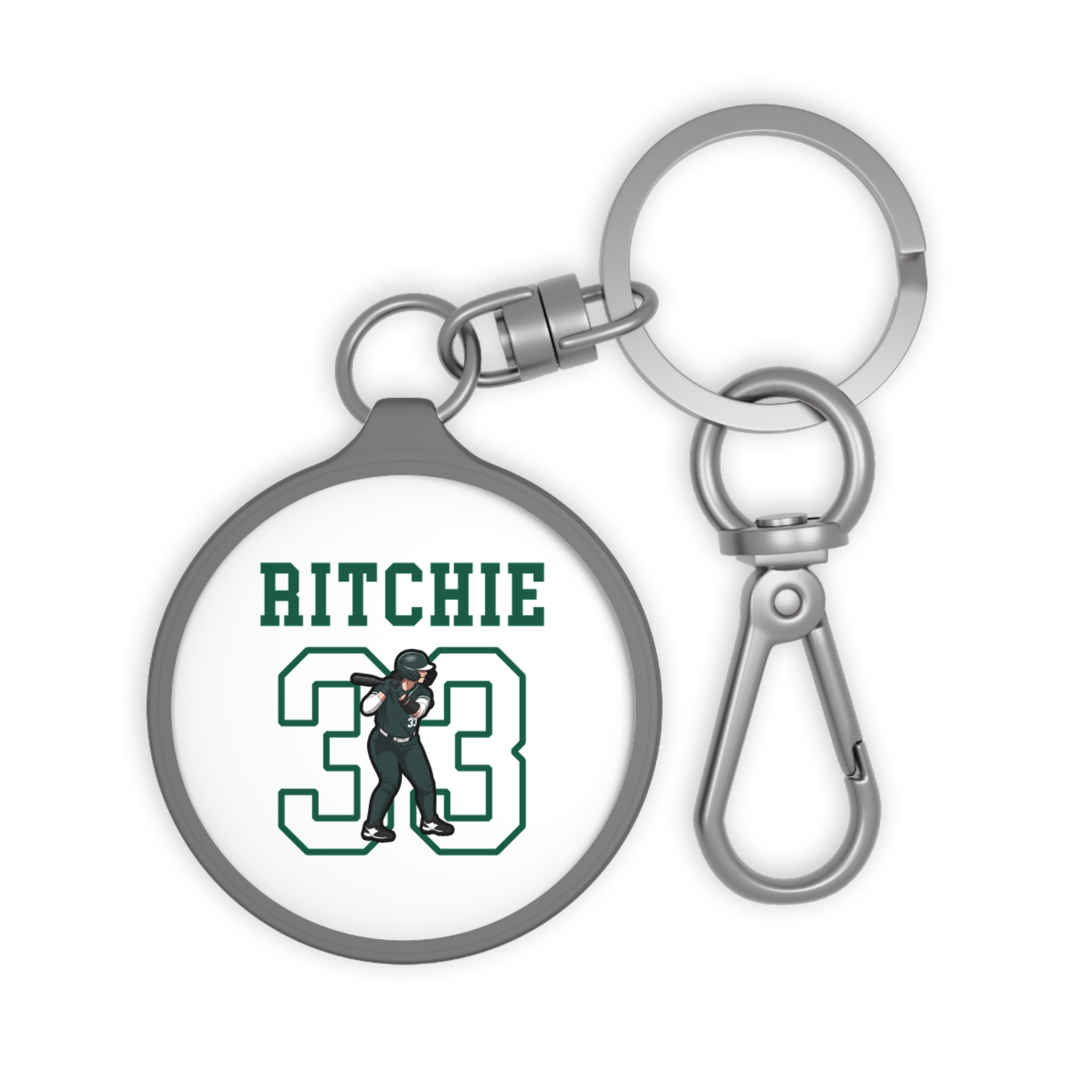 Keychain — character_shirsey in Grey
