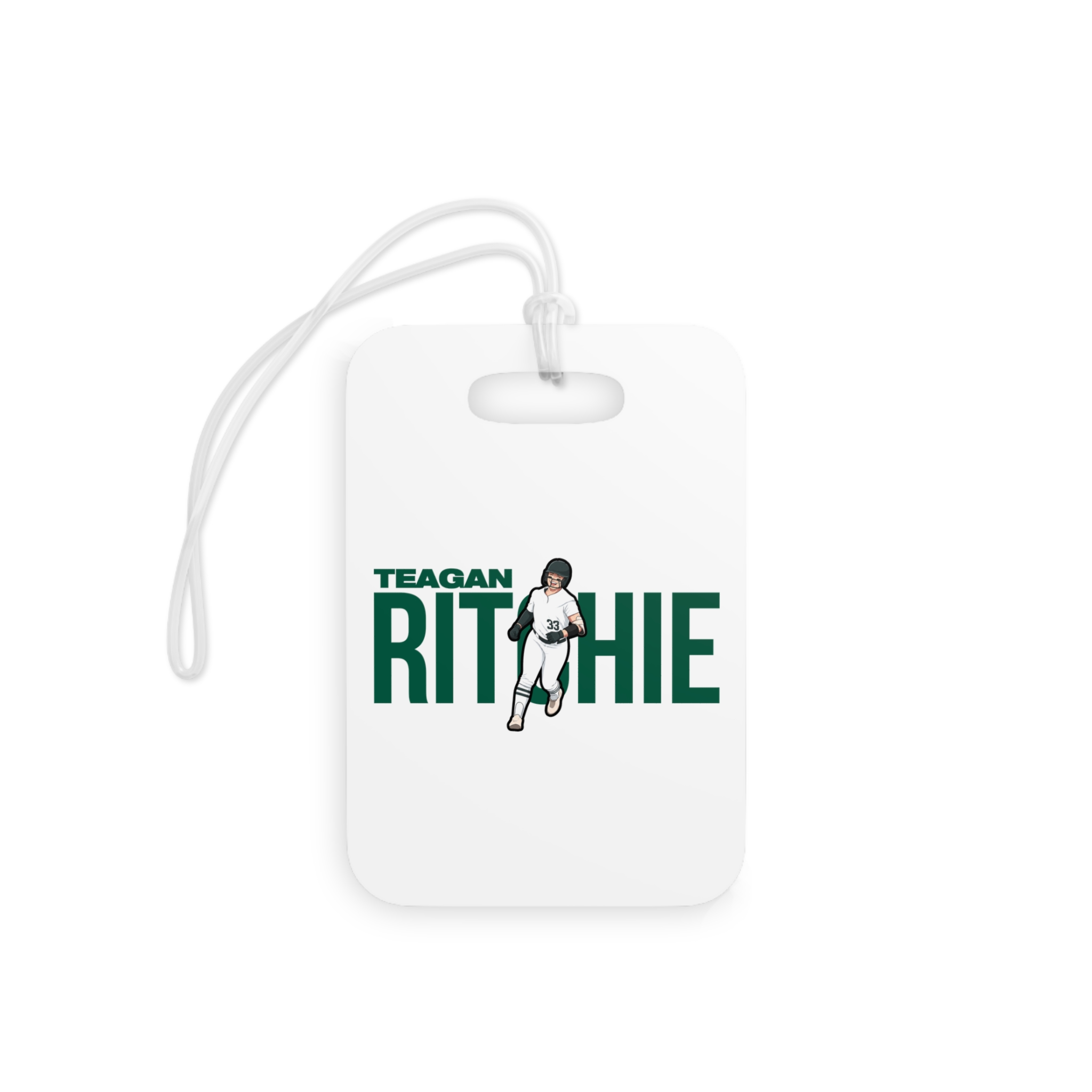 Glossy Luggage Tag — character_player_name in Classic