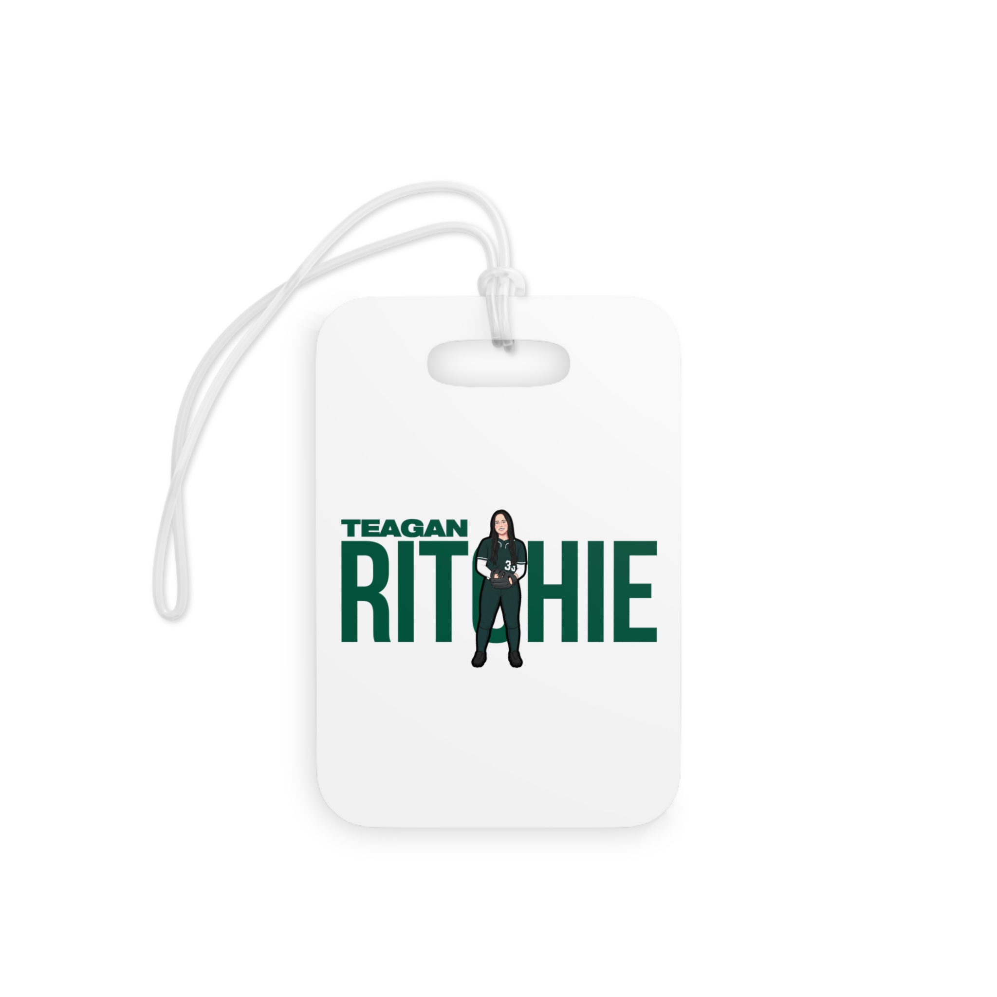 Glossy Luggage Tag — character_player_name in Classic