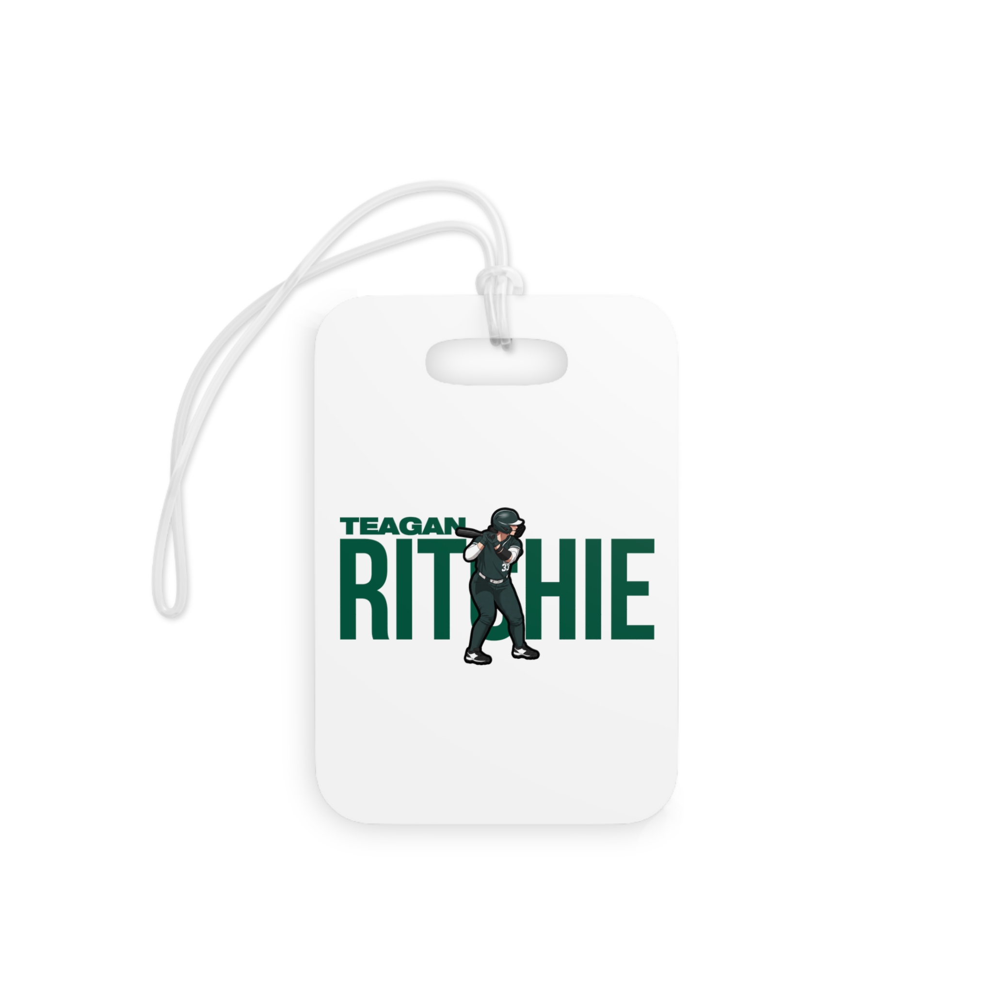 Glossy Luggage Tag — character_player_name in Classic