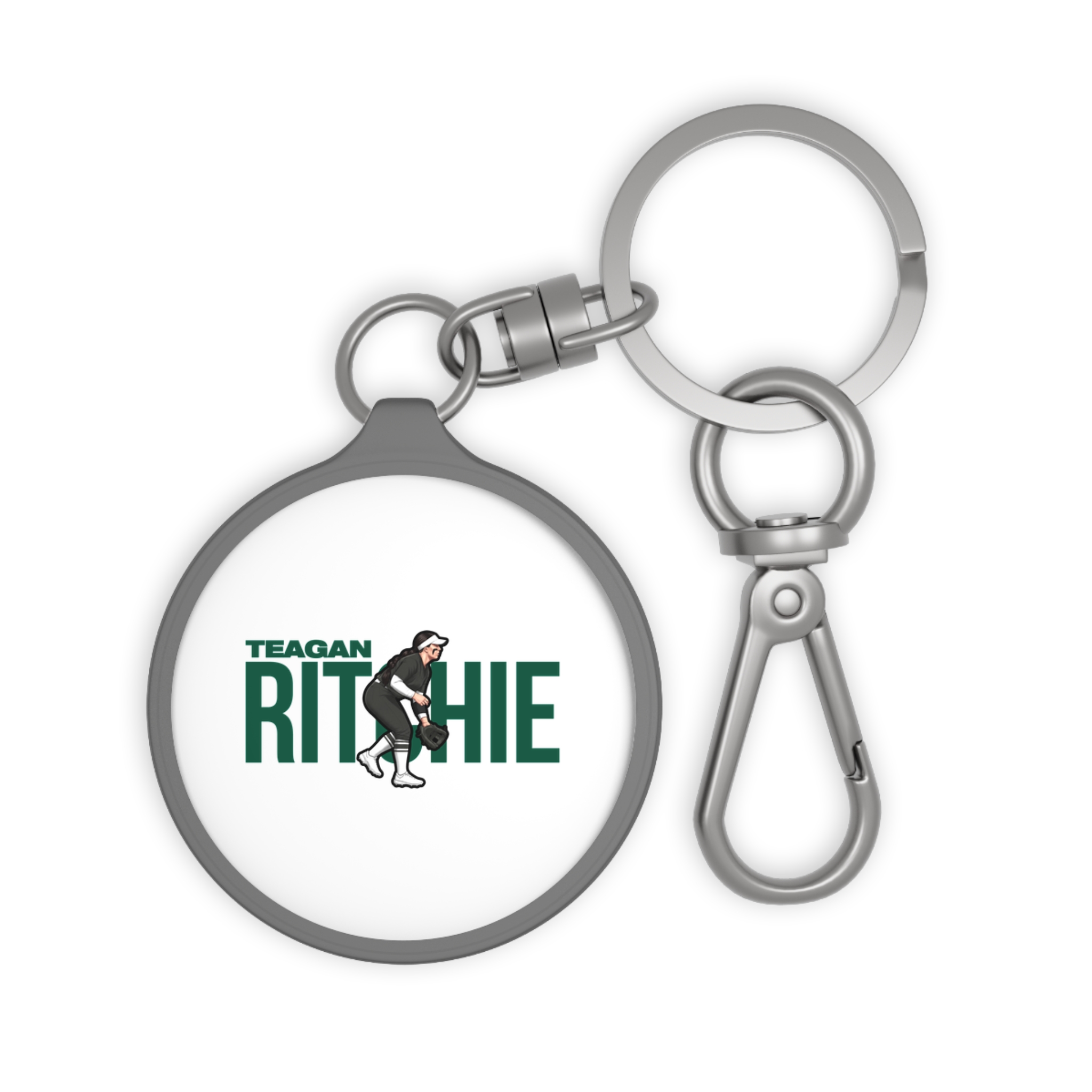 Keychain — character_player_name in Grey
