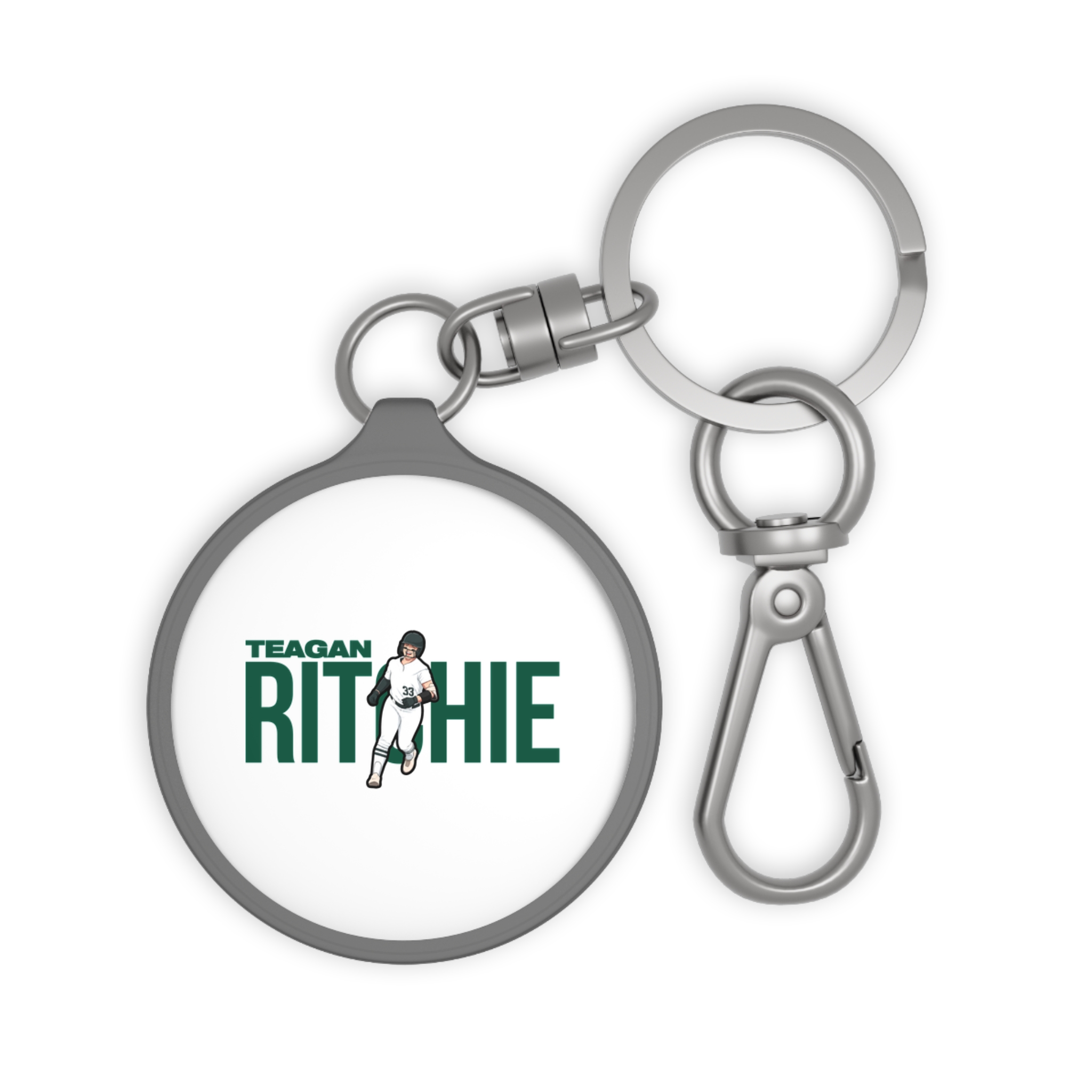 Keychain — character_player_name in Grey