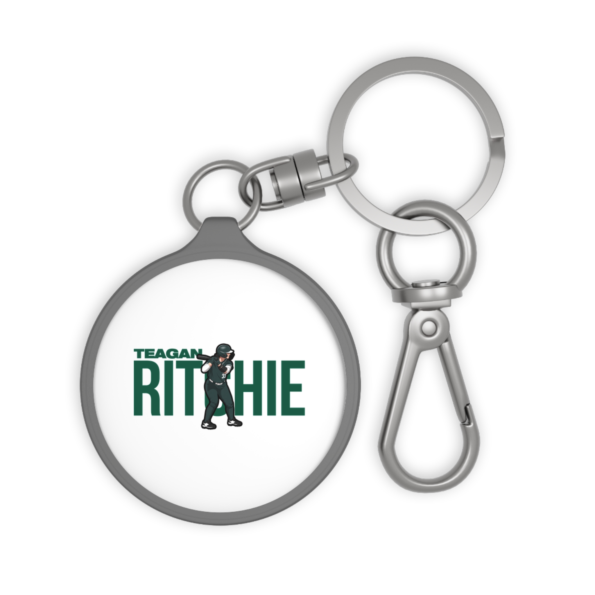 Keychain — character_player_name in Grey