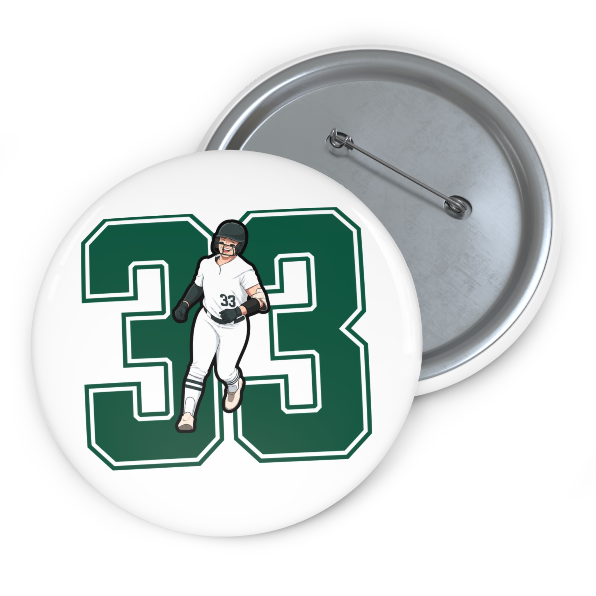 Custom Pin Buttons