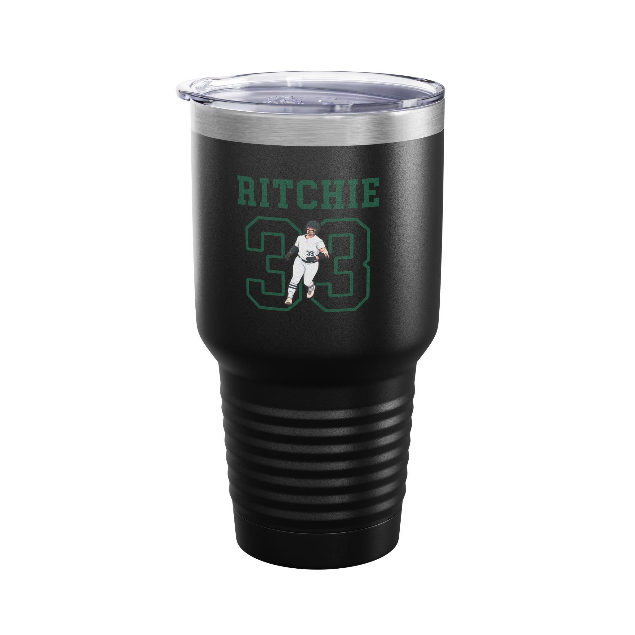 30oz Tumbler — character_shirsey in Black