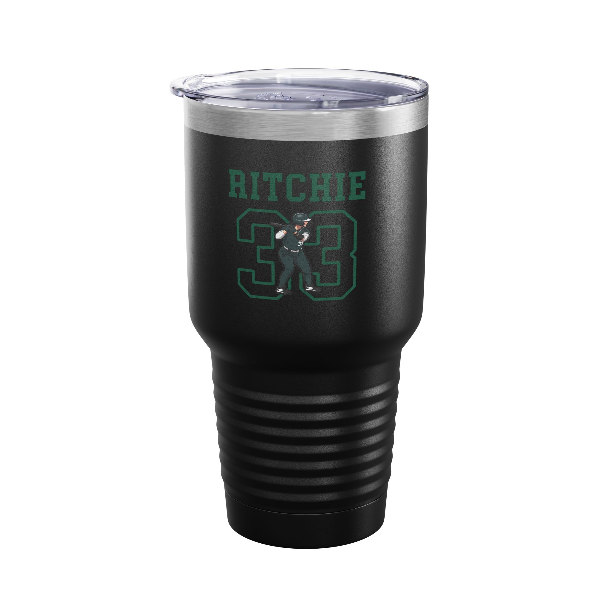 30oz Tumbler — character_shirsey in Black