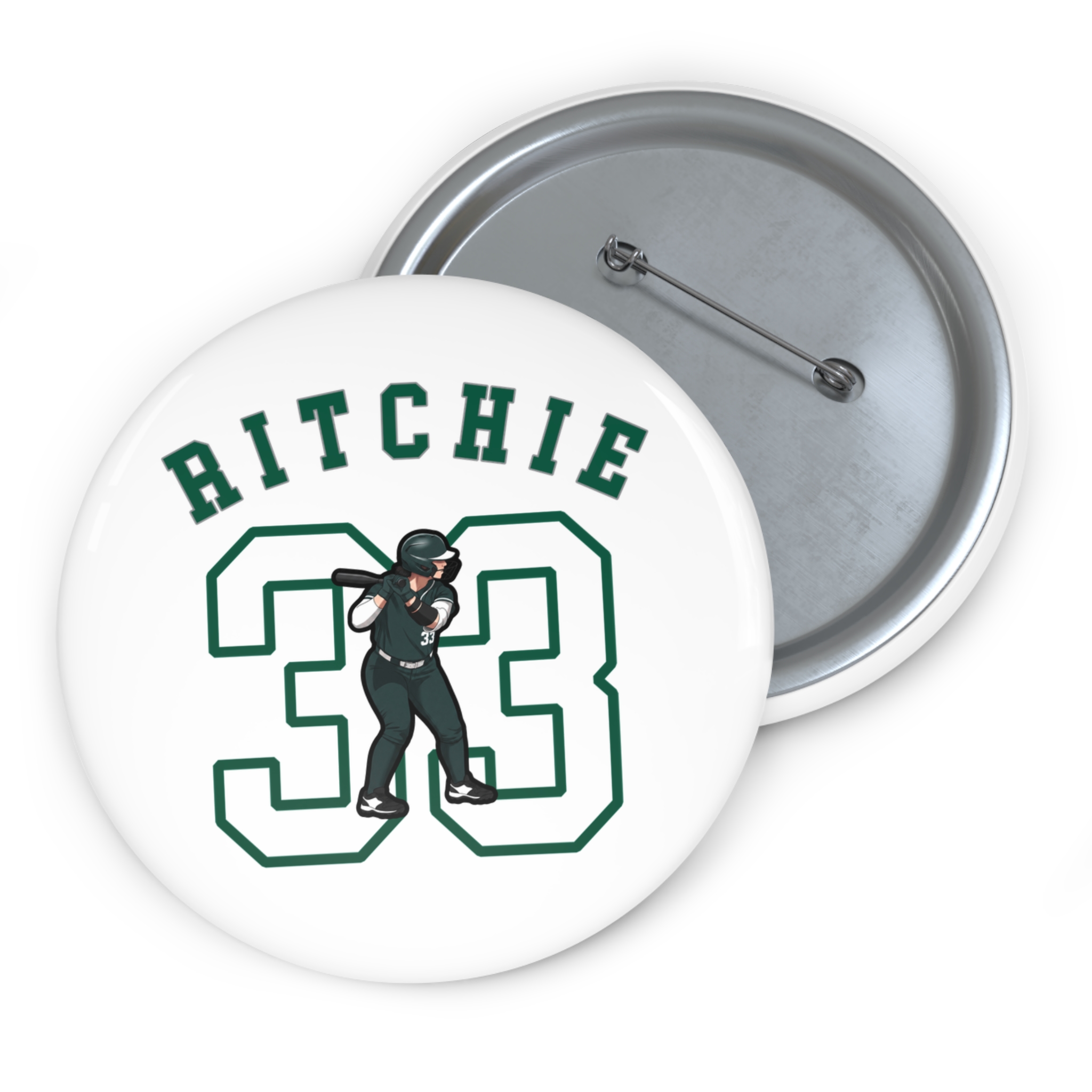 Custom Pin Buttons