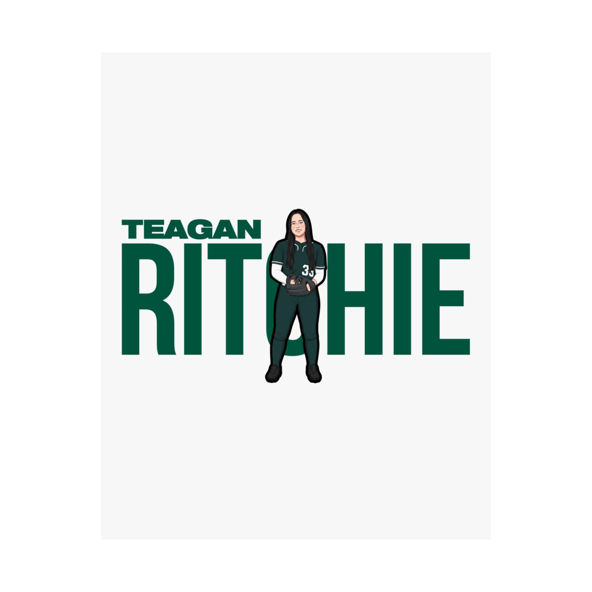 Matte Vertical Posters — character_player_name in Classic