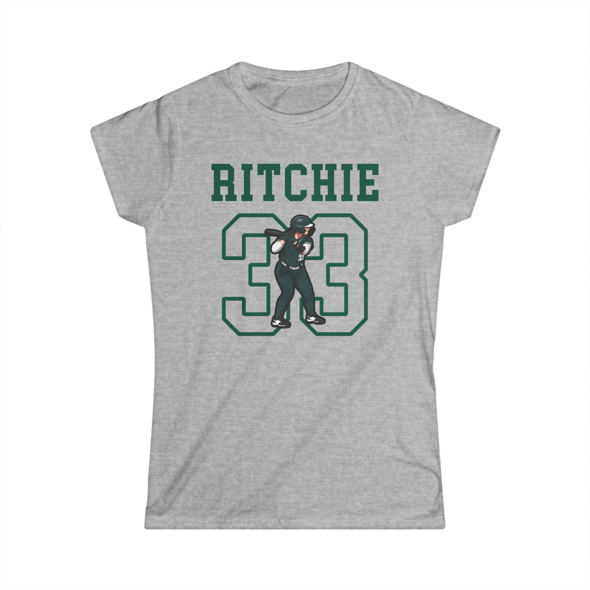 Women's Softstyle Tee — character_shirsey in Grey