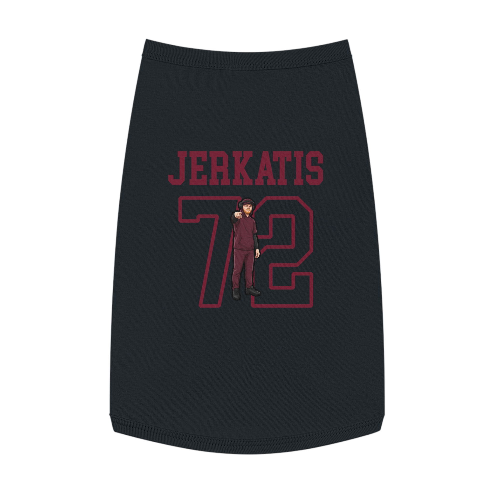 Pet Tank Top — character_shirsey in Black