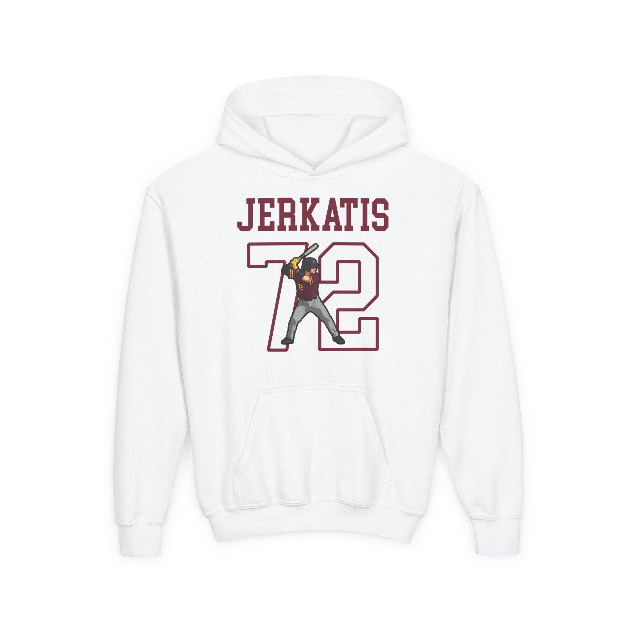 Youth Hoodie — character_shirsey in White
