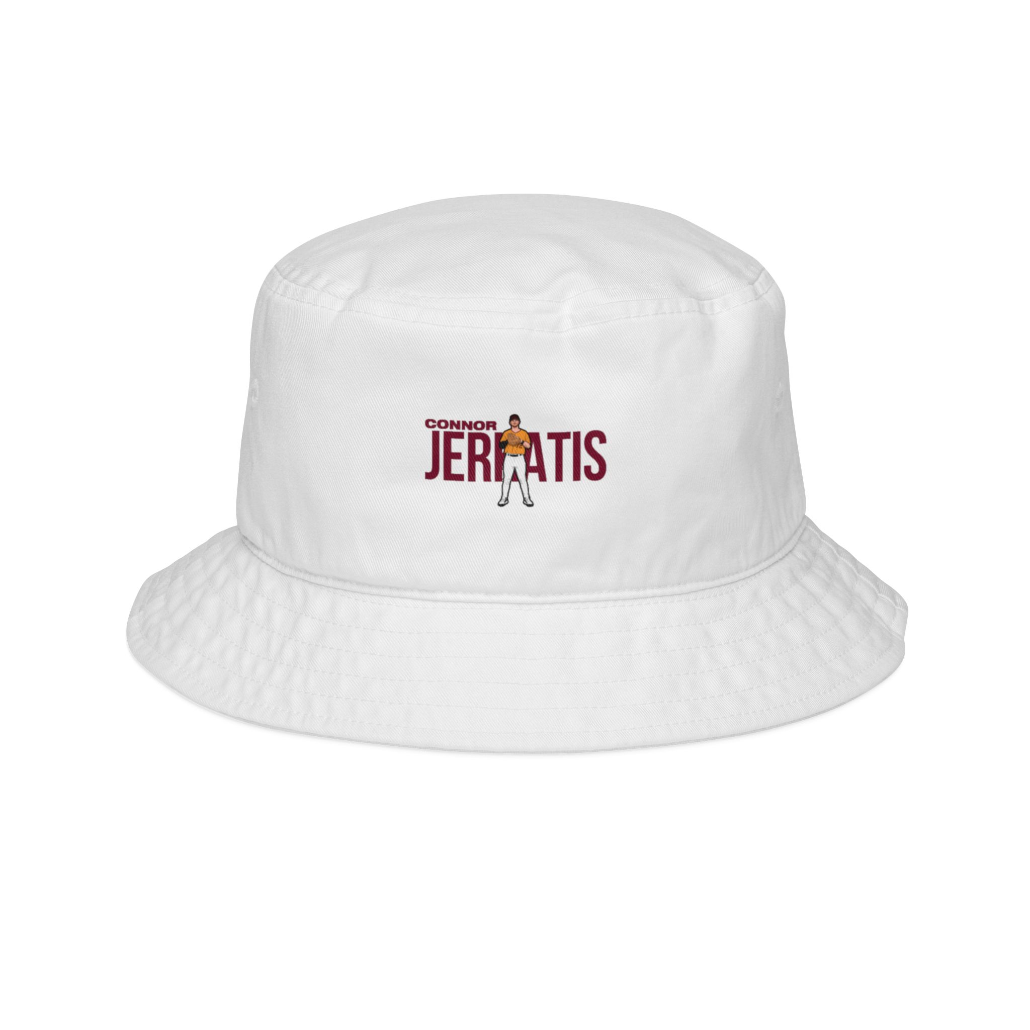 Bucket Hat — character_player_name in White