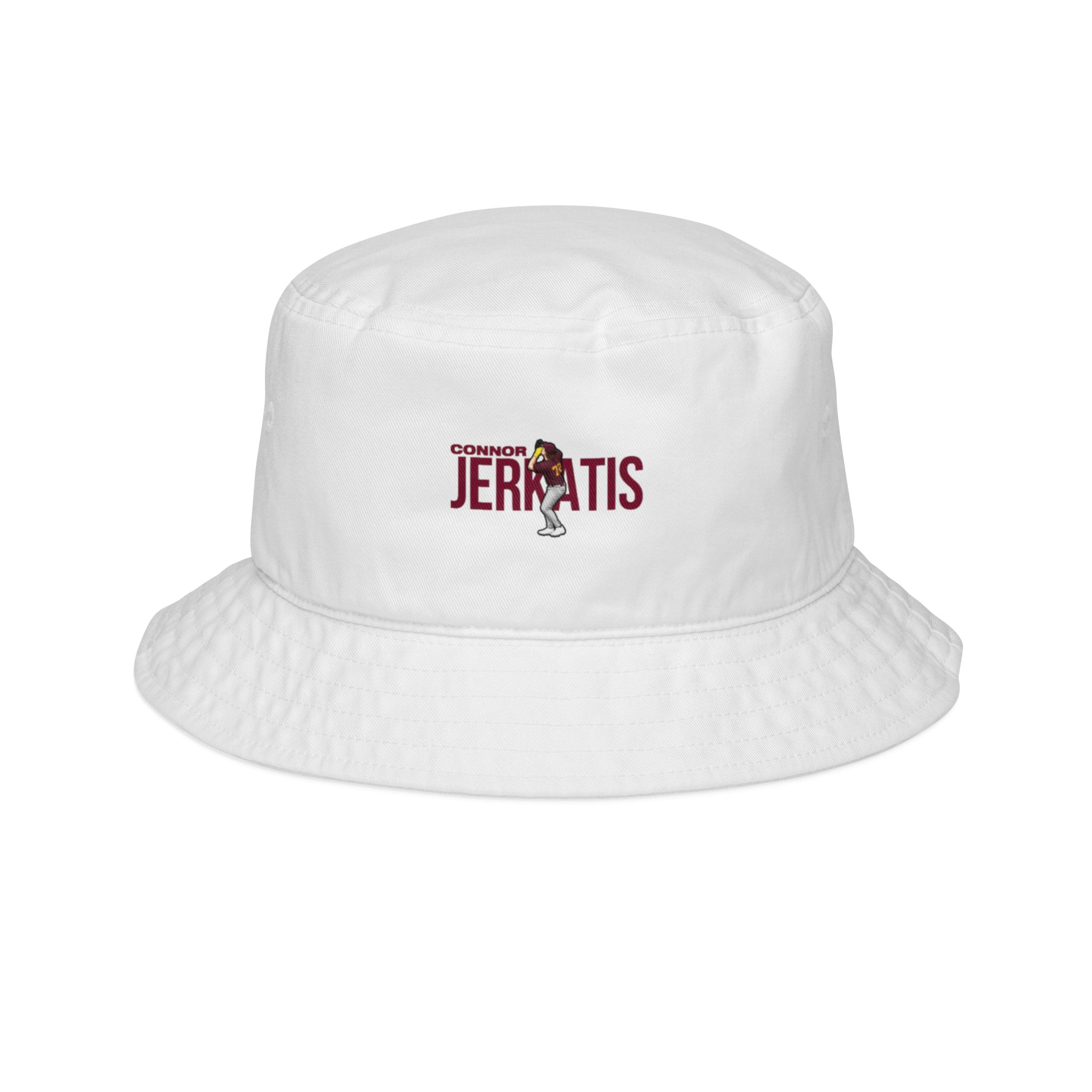 Bucket Hat — character_player_name in White