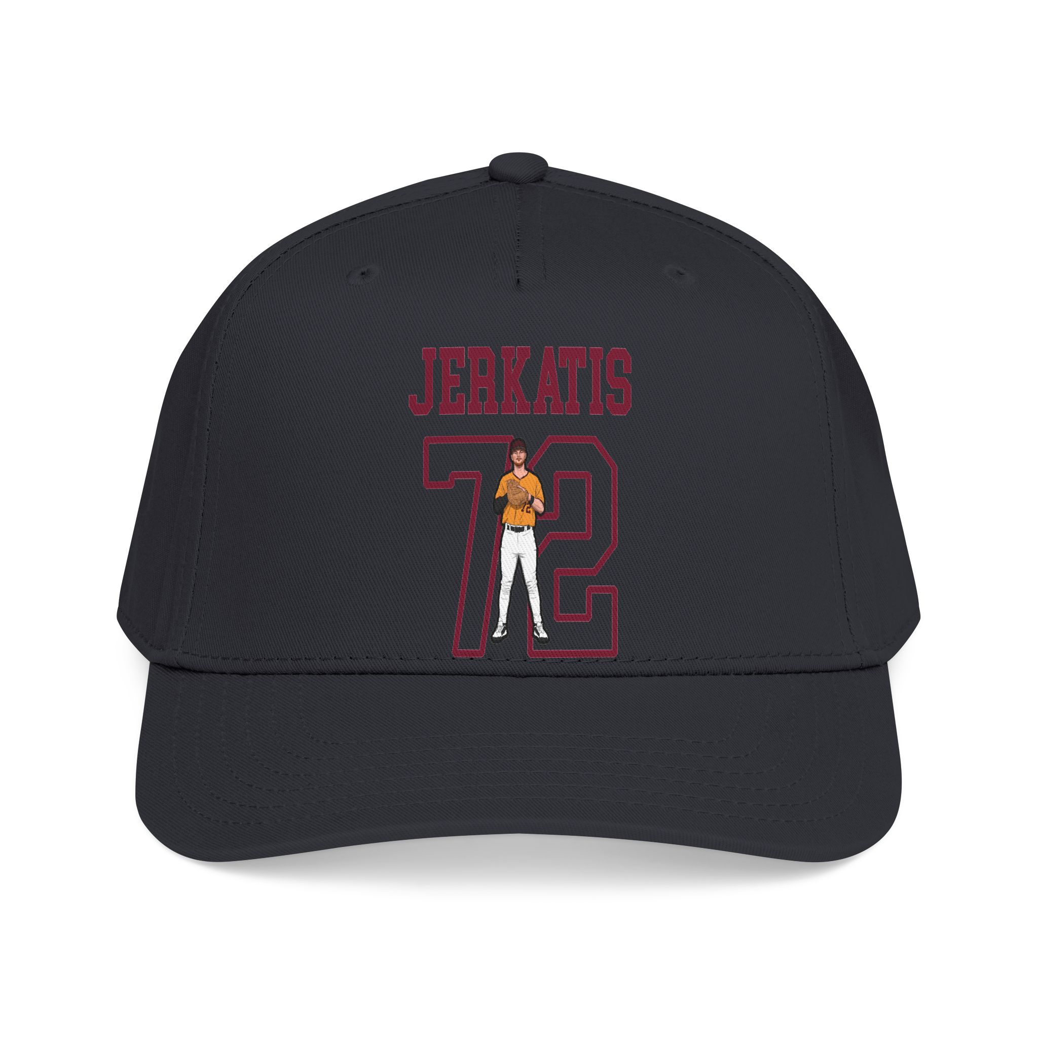 Baseball Cap — character_shirsey in Black