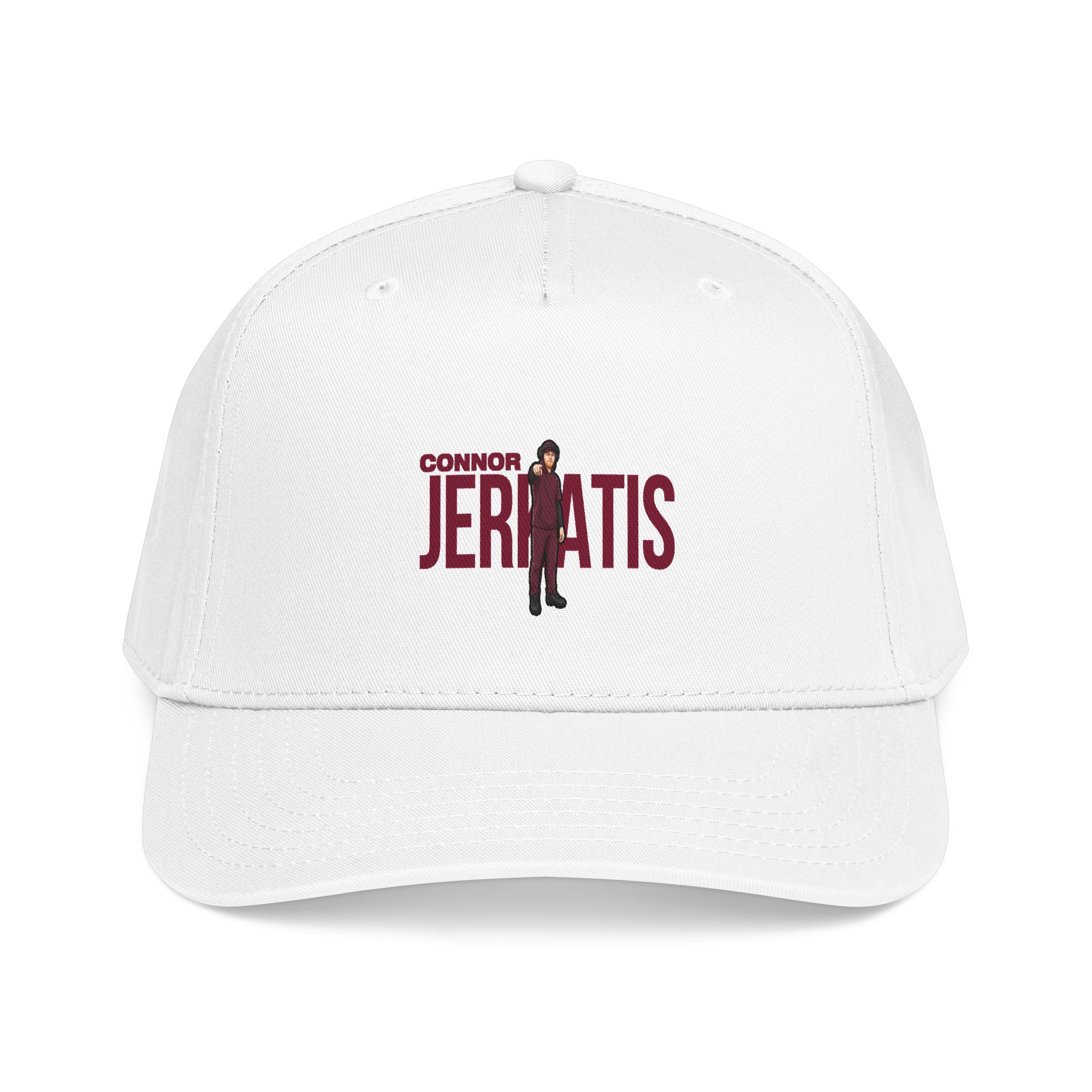 Baseball Cap — character_player_name in White