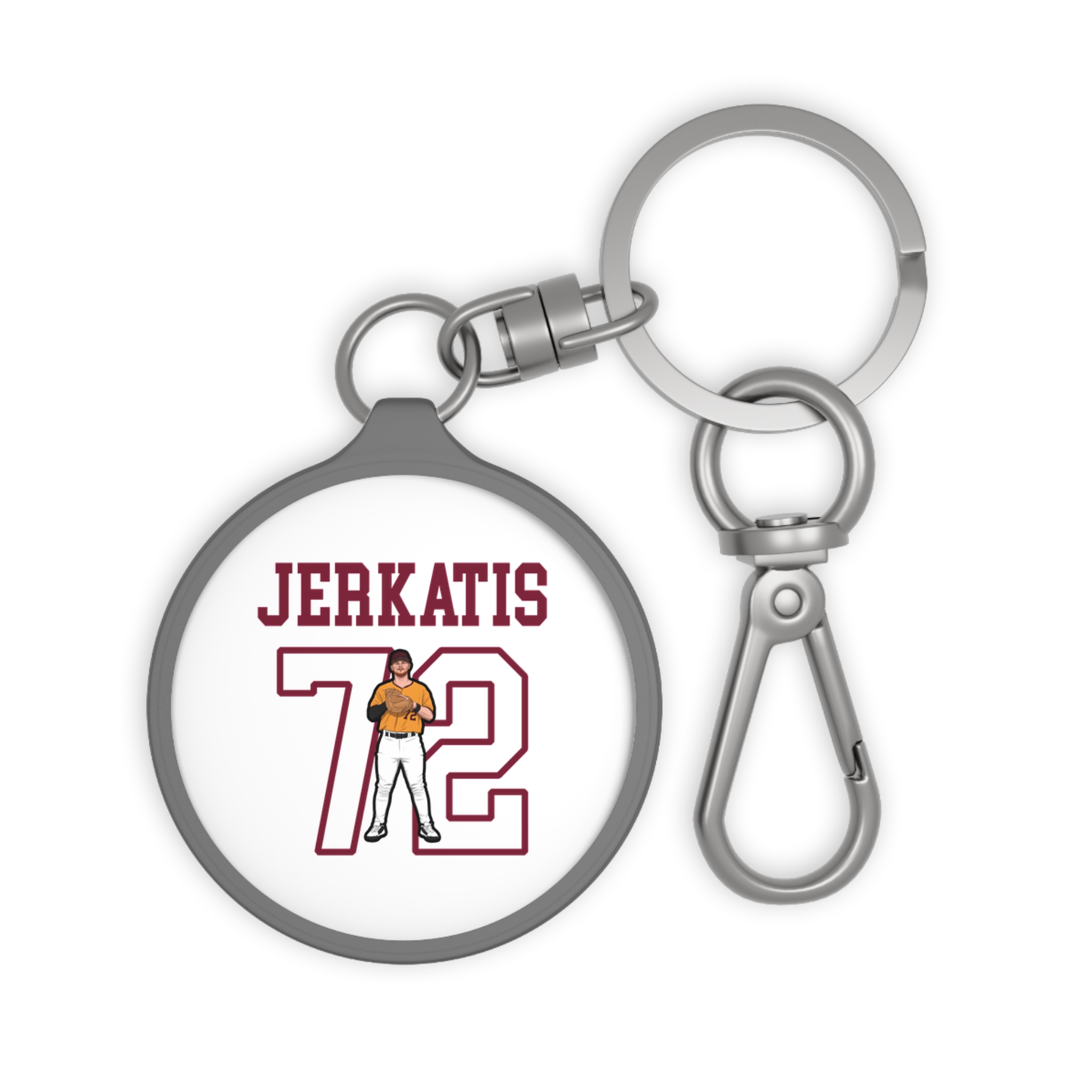 Keychain — character_shirsey in Grey