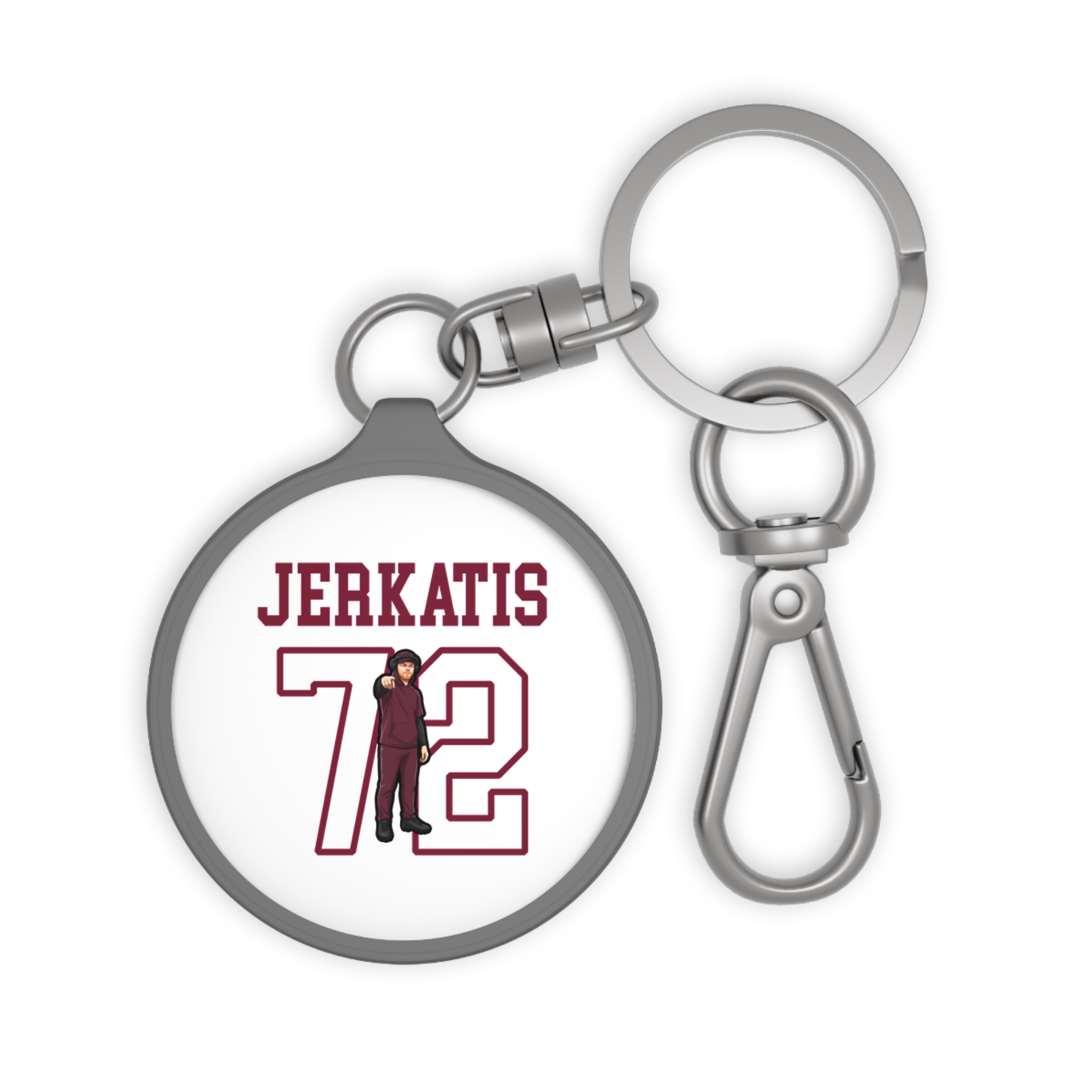 Keychain — character_shirsey in Grey