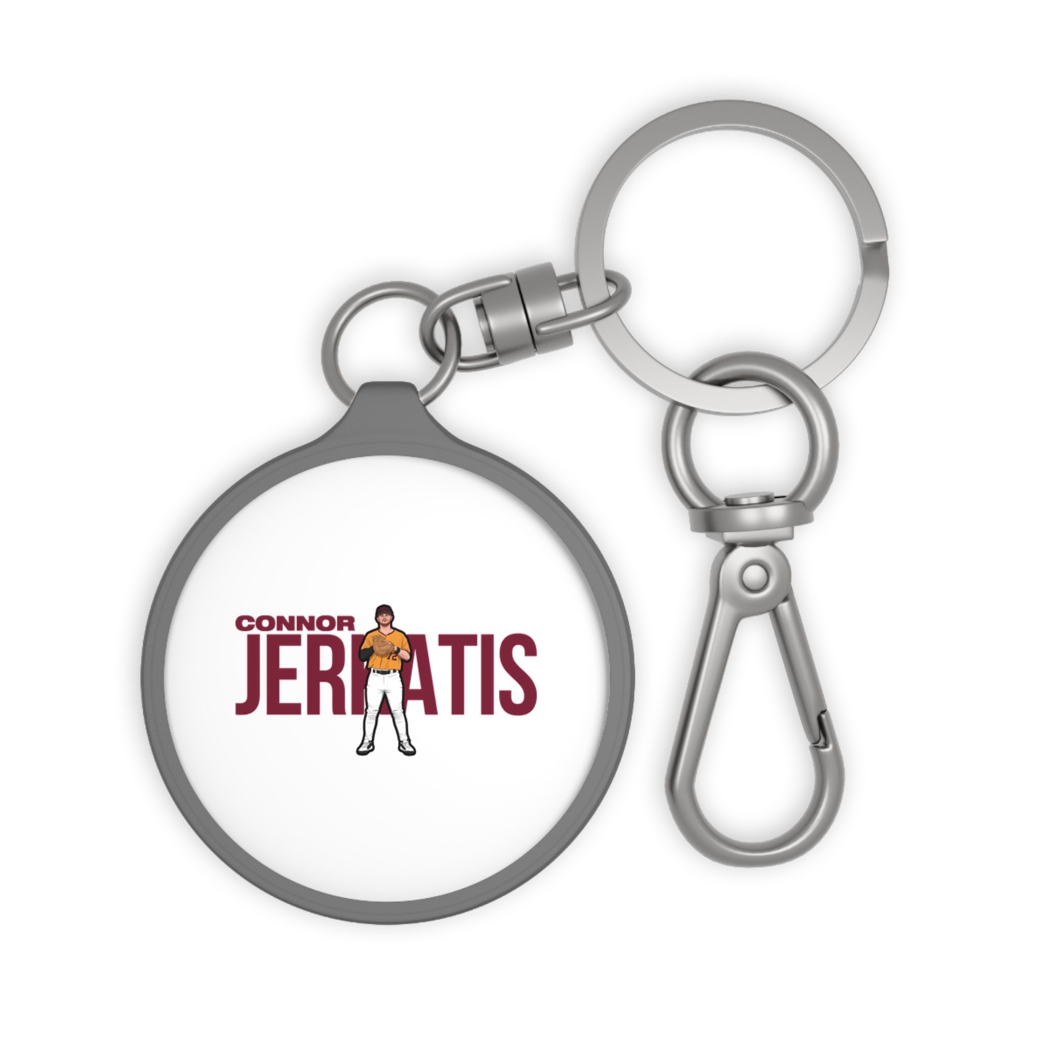 Keychain — character_player_name in Grey