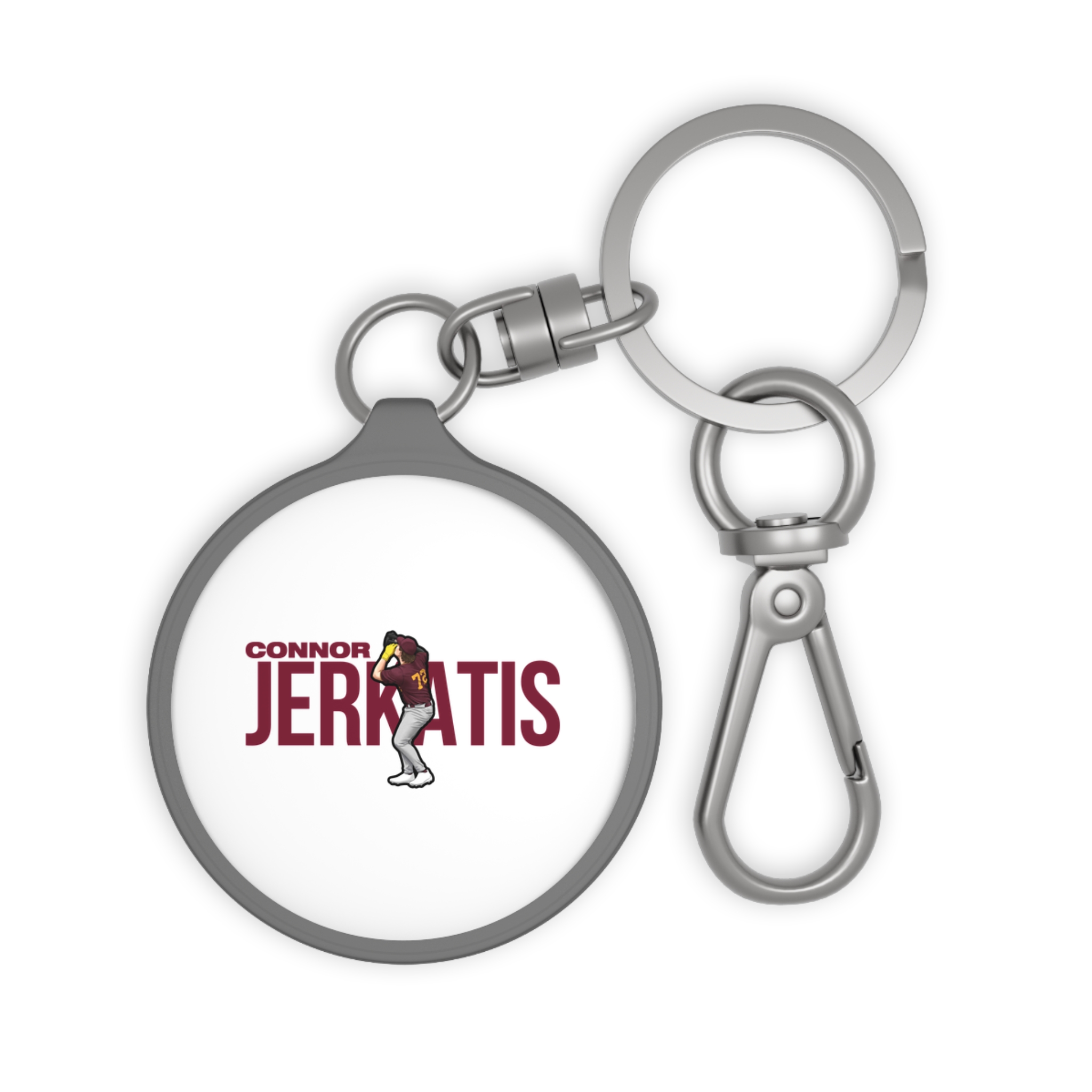 Keychain — character_player_name in Grey