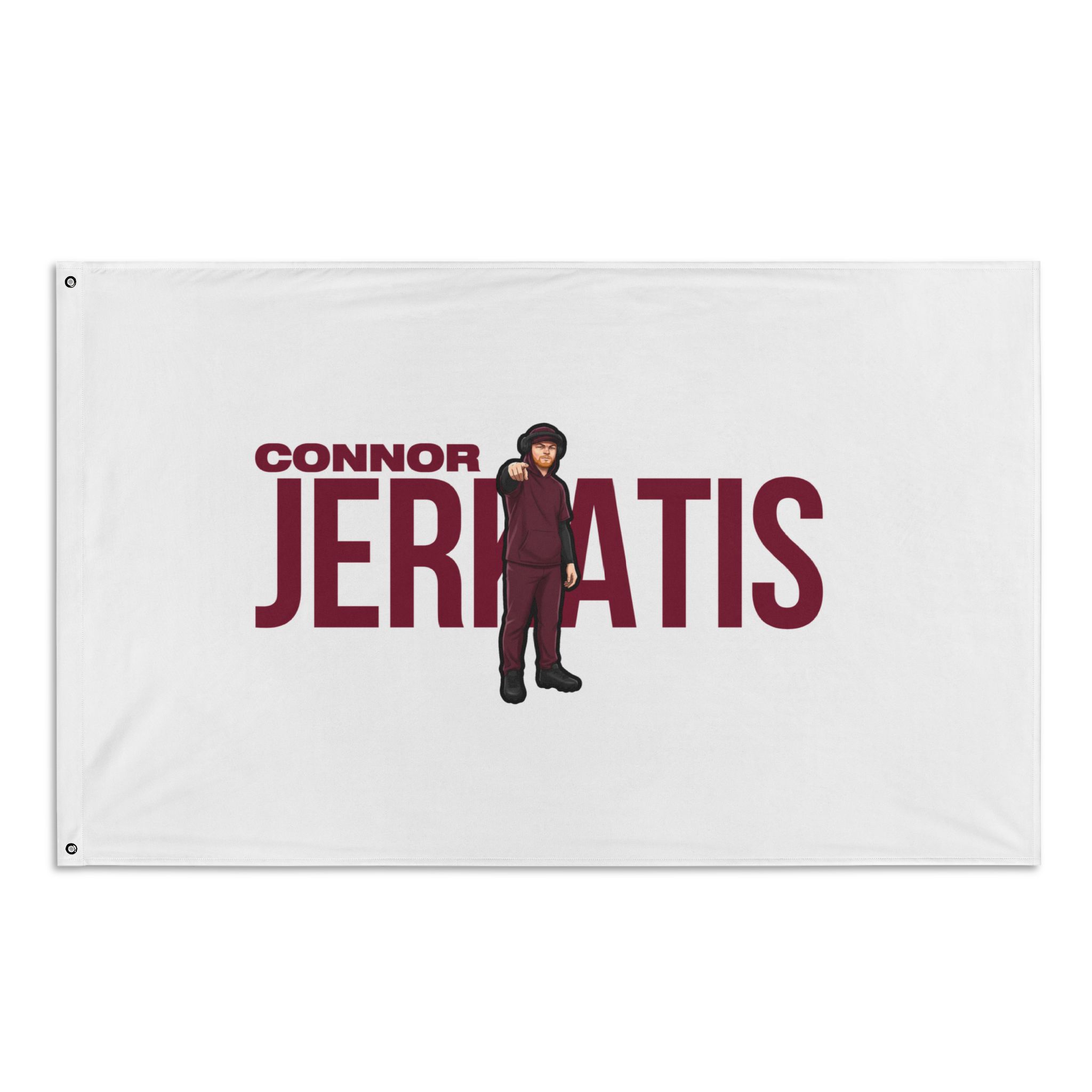 Flag (35 × 56 in) — character_player_name in Classic