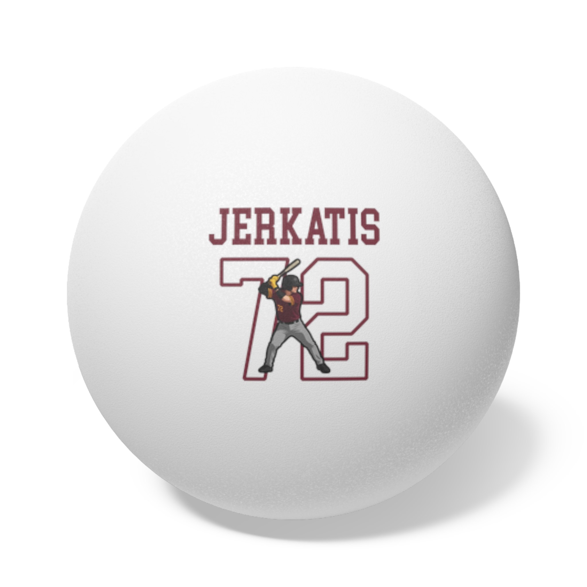 Ping Pong Balls, 6 pcs — character_shirsey in White