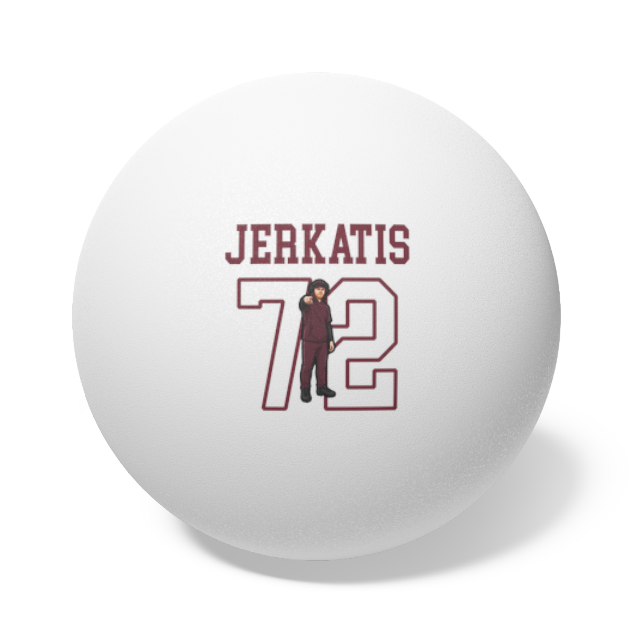 Ping Pong Balls, 6 pcs — character_shirsey in White